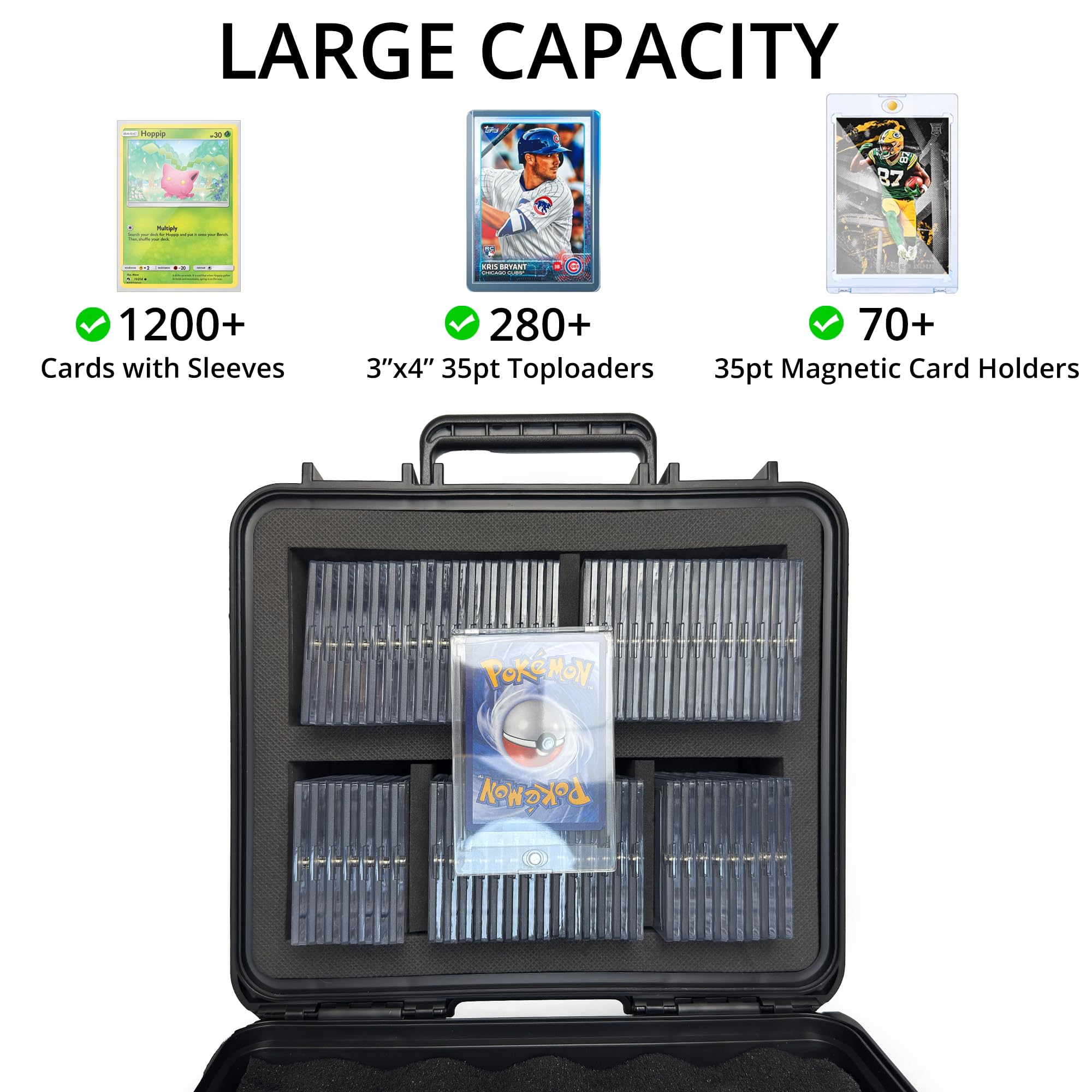 PONYRC Toploader Storage Box for 3