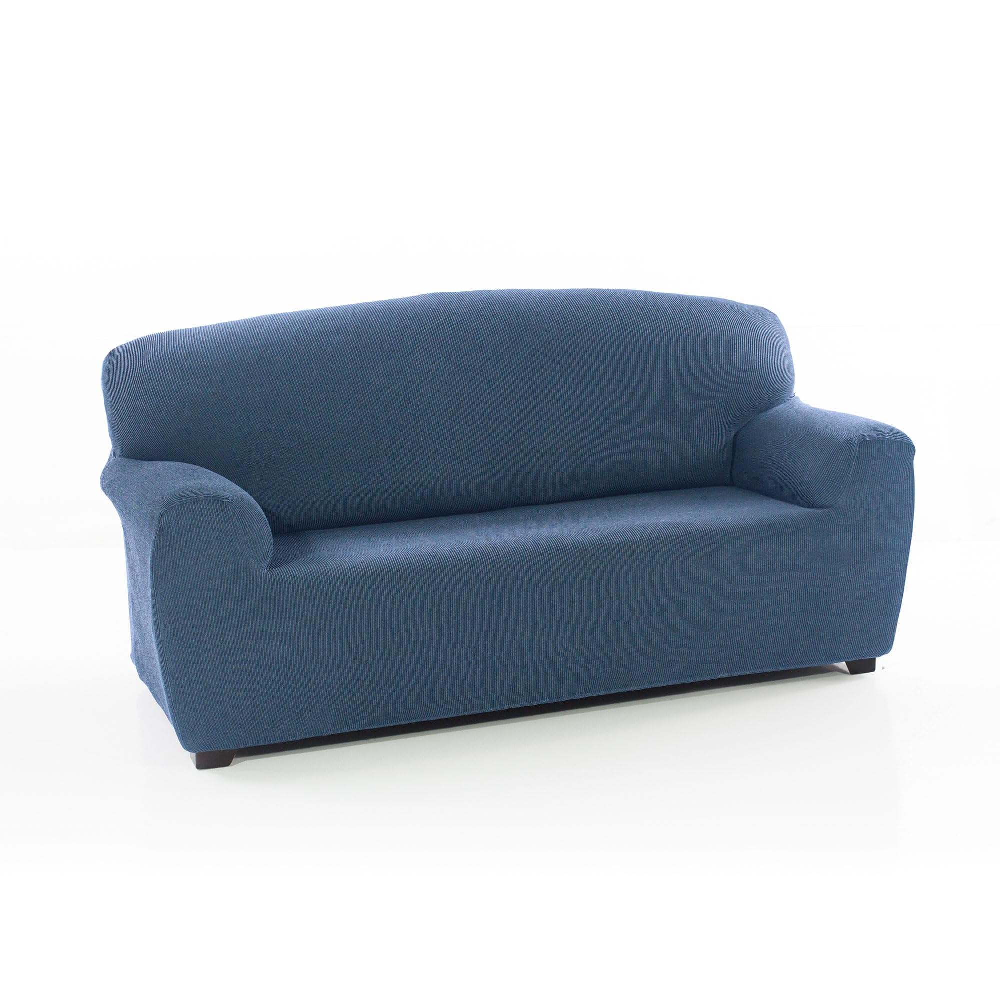 Maxifundas Fundas De Sofa & Chaise Longue Himmelblau Maxifundas Sofabezug, Elastisch, 4-Sitzer,