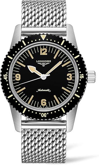 Longines orologio uomo The Longines Skin Diver Watch 42mm automatico  acciaio L2.822.4.56.6 : Amazon.it: Orologi