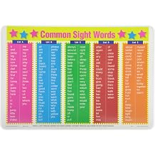 Painless Learning Common Sight Words Placemat