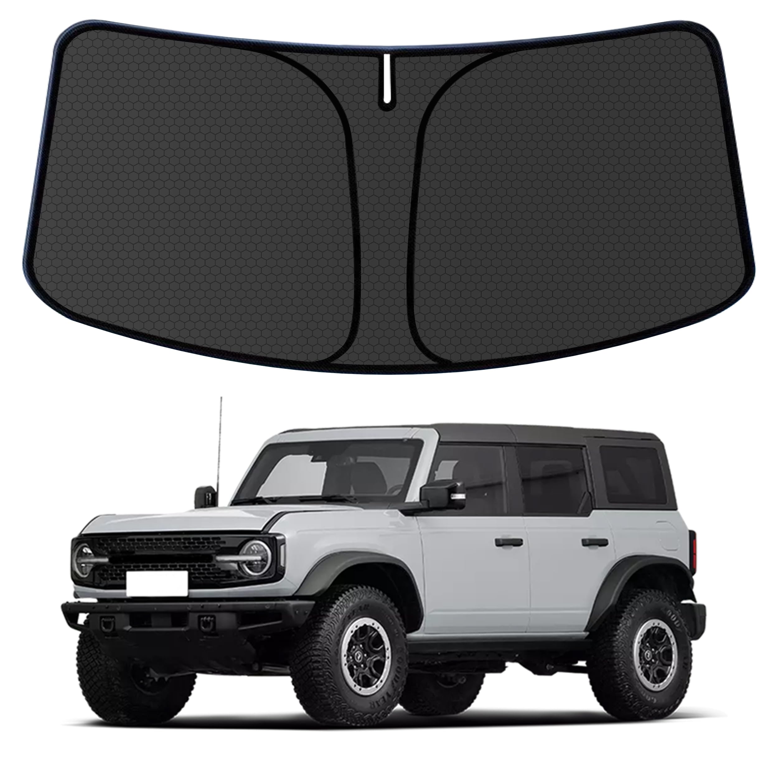 Photo 1 of aatoppus Bronco Windshield Sun Shade