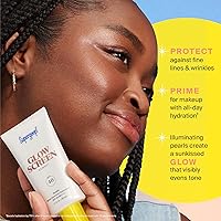 Vista 5 de Supergoop! Glowscreen (SPF 40) - 2.5 fl oz - Imprimación brillante + protector solar teñido de amplio espectro - Ayuda a filtrar la luz azul