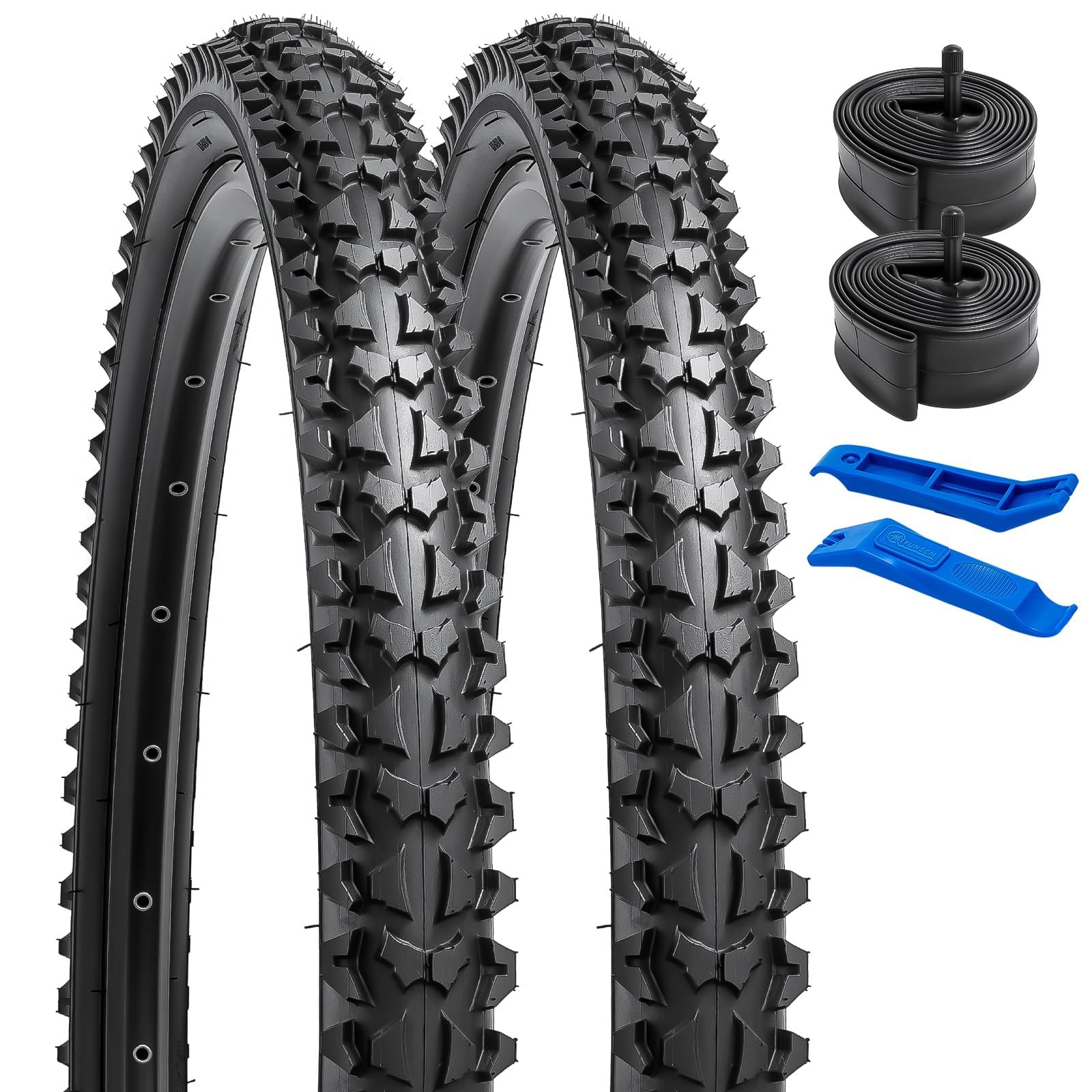 Kazushan.924MTB 24インチスパイクタイヤ　ノキアン（美品） Kazushan.924MTB 24インチスパイクタイヤ ノキアン（美品