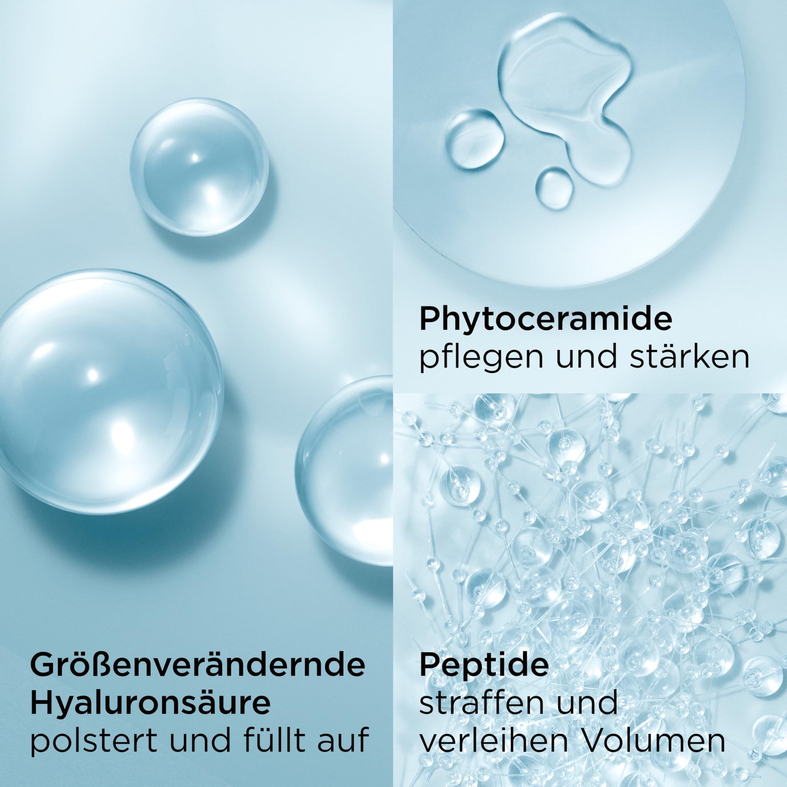 Elizabeth Arden – Hyaluronsäure + Peptide Ceramide Kapseln, feuchtigkeitsspendendes & aufpolsterndes Serum mit multimolekularer HA, seidig-leichte Formel für glattere prallere Haut, für alle Hauttypen