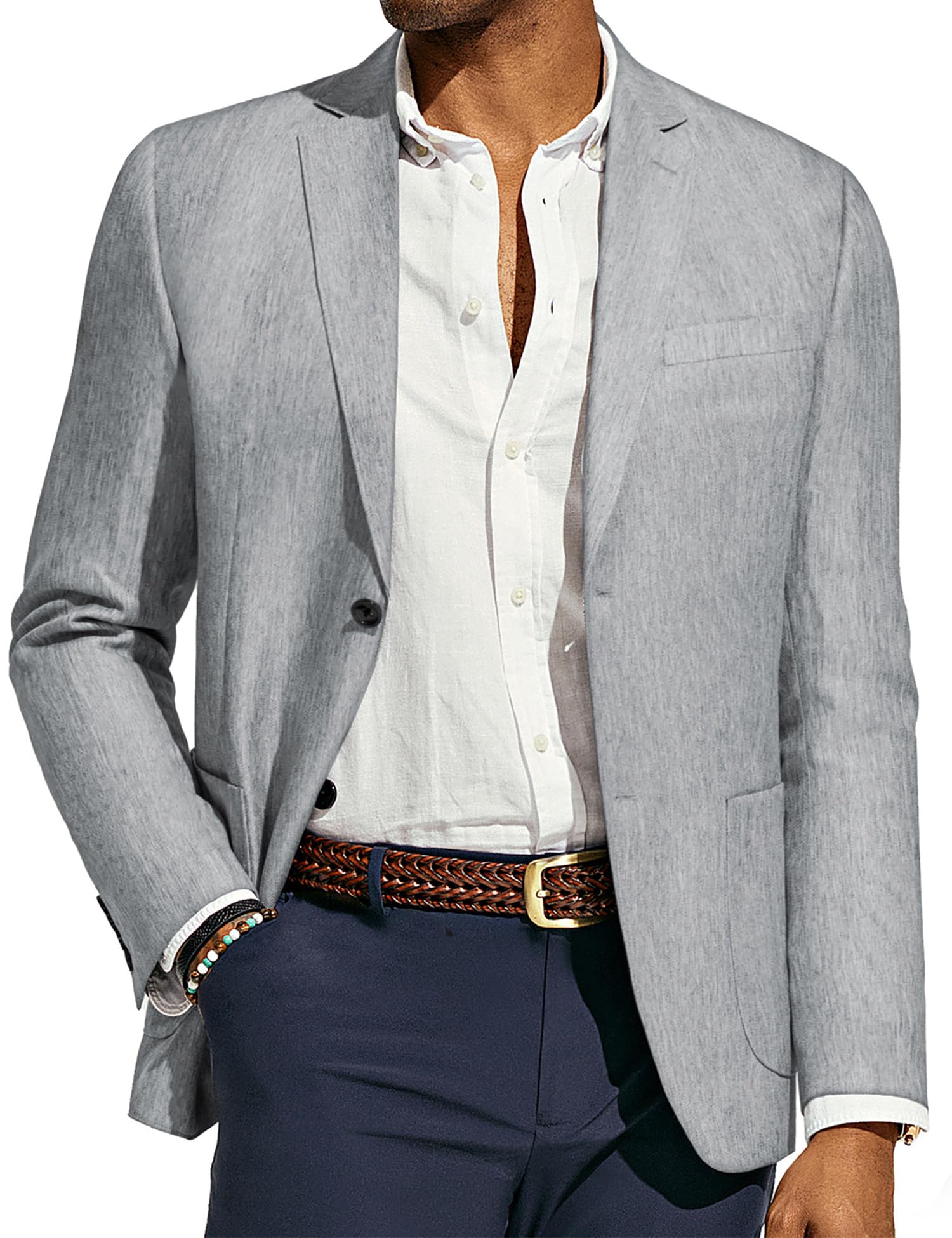 PJ PAUL JONES Mens Blazer Casual Sport Coats Regular Fit