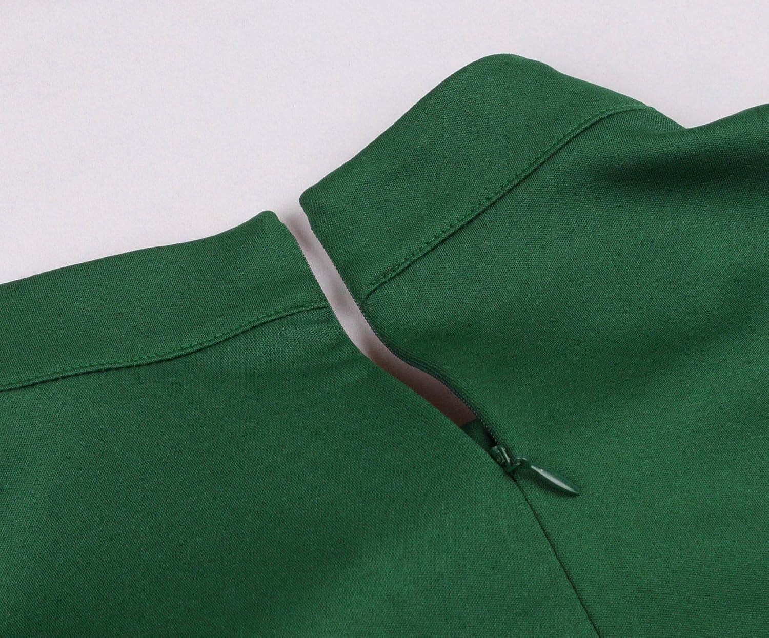 Wellwits Women's Keyhole Tie 1940s Vintage Cocktail Dress - Image 2