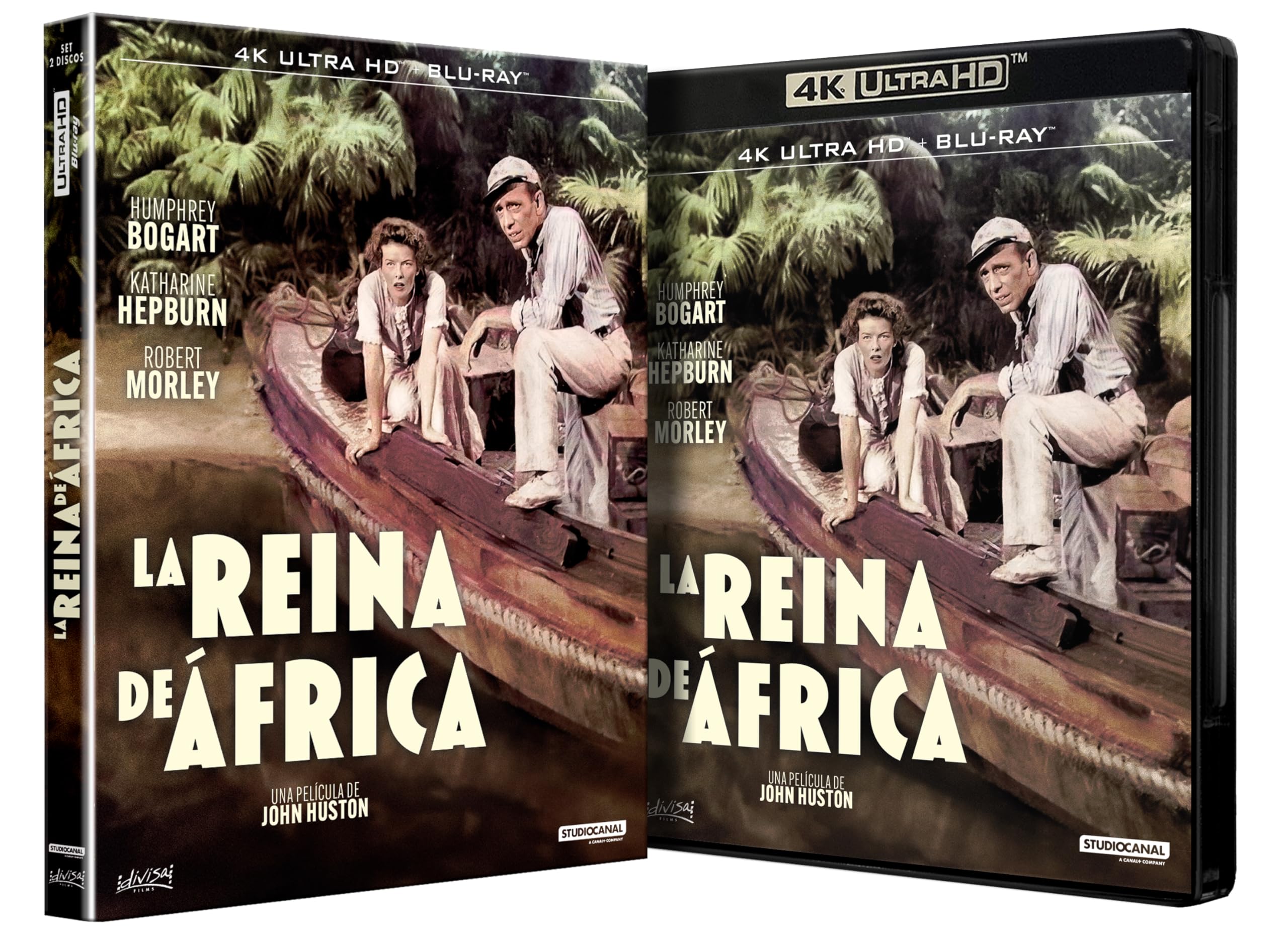 La Reina de Africa (The African Queen) (1951) (John Huston) (4K UHD + Blu-ray) en oferta en Amazon