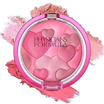 Physicians Formula Happy Booster Glow and Mood Boosting Blush, Rose, 0.24 oz.