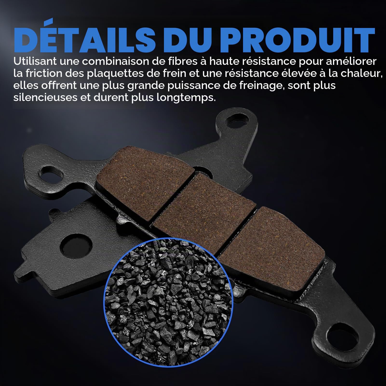 Plaquettes de Frein Avant et Arrière pour Suzuki SV 400 2000-2002 GSF600 S Bandit 2000-2003 Y K Naked Bandit 2000-2004 S K Faired Bandit 2000 2001 2002 2003 2004