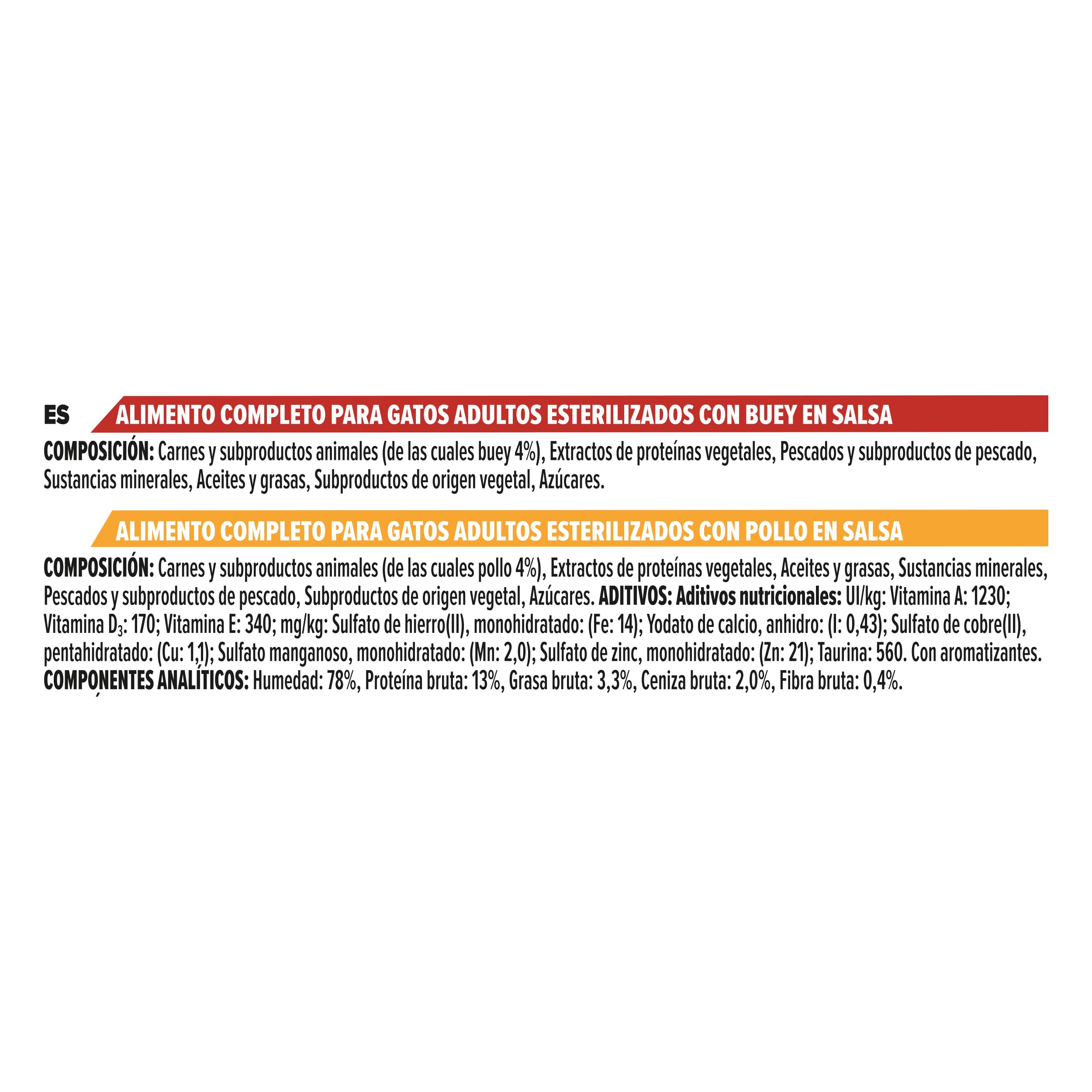 Purina Pro Plan mokra karma dla kota sterylizowana bogata w kurczaka i wołu, 4 opakowania po 10 saszetek po 85 g