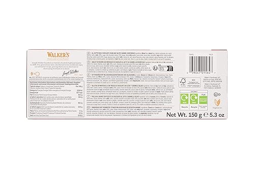 Miniatura 2 de Walker's Shortbread Galletas saladas de caramelo y chocolate con leche, galletas de mantequilla pura, 5.3 onzas