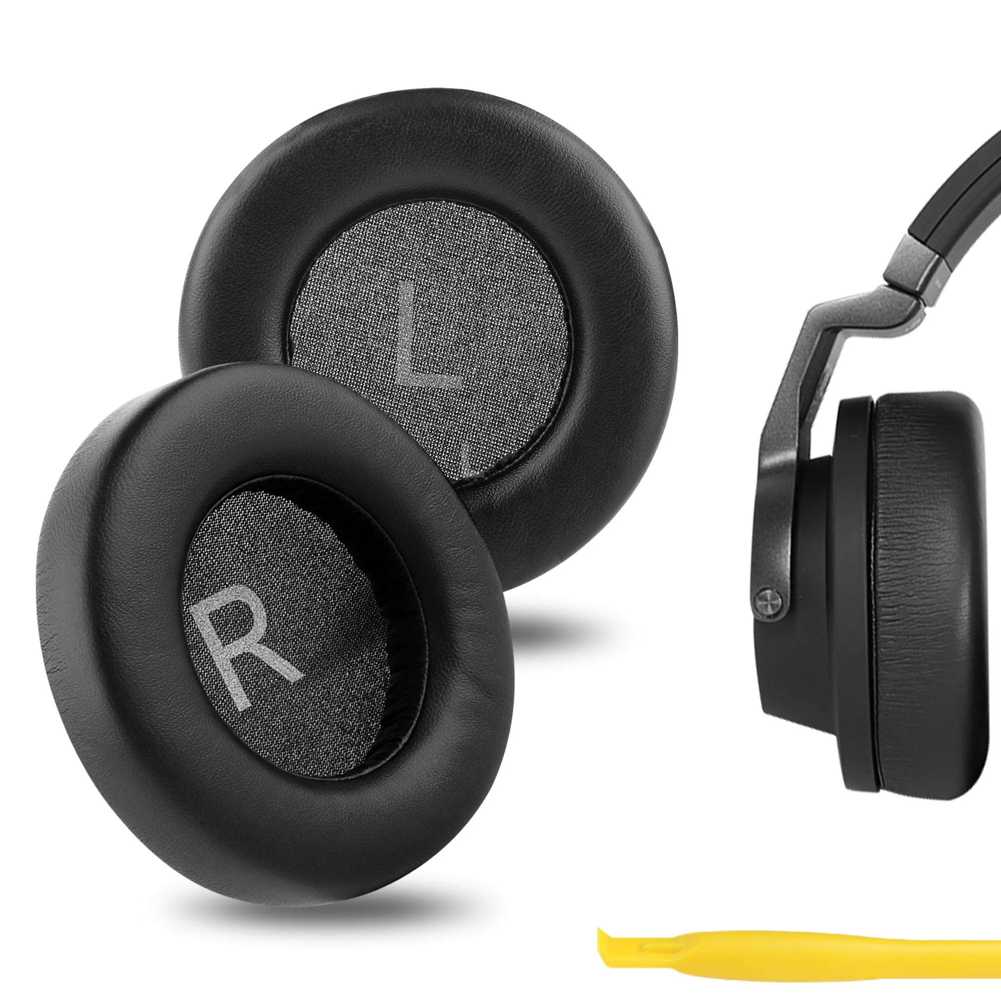 Replacement Ear Pads for AKG K845BT/ K845/ K545/ K540 Headphones Ear Cushions, Repair Parts (Black)