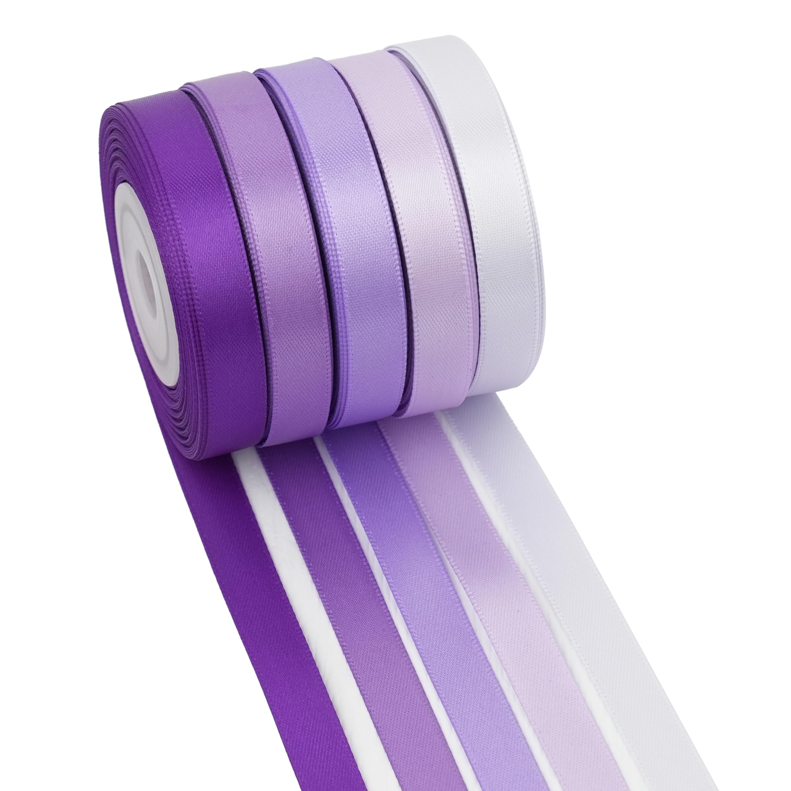 Amazon.com: Mayreel Purple Satin Ribbon 3/8
