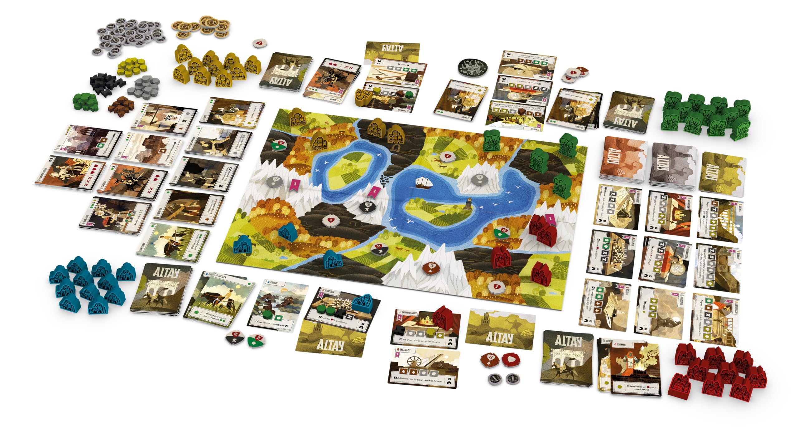 Altay - Un gioco di strategia semplice da accedere ma tattico - a partire dai 12 anni - da 2 a 4 giocatori