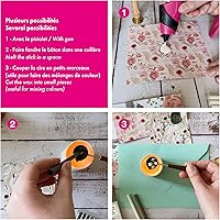 Vista 5 de Herbin 35878T - Juego de 6 varillas de cera especiales para pistolas de color berenjena