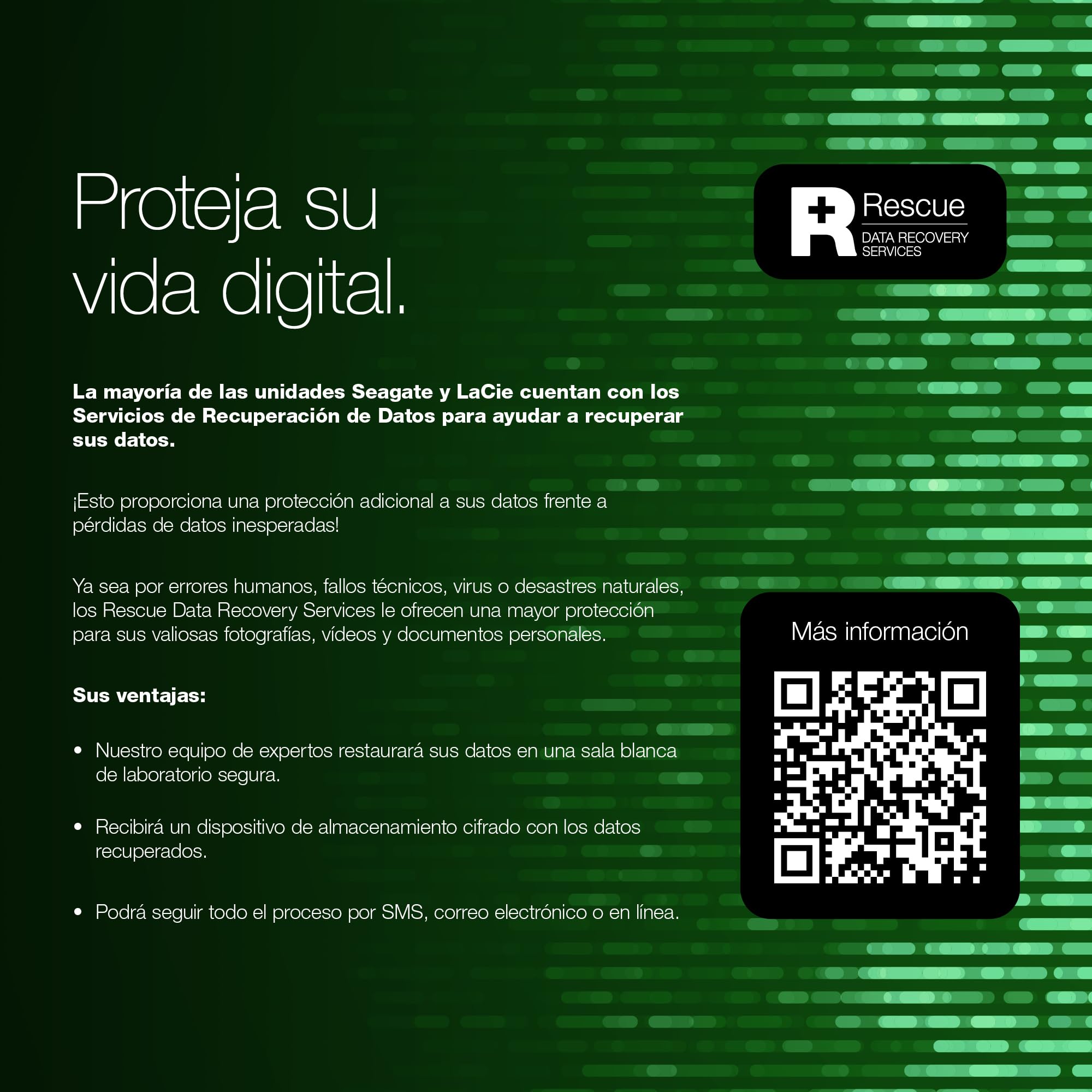 Seagate Game Drive Hub 8TB, Disco Duro Externa HDD, USB 3.2 Gen 1, Puertos USB-C y USB-A Dobles, certificada para Xbox, con iluminación LED Verde Xbox y Servicios Rescue (STKW8000402) - 3