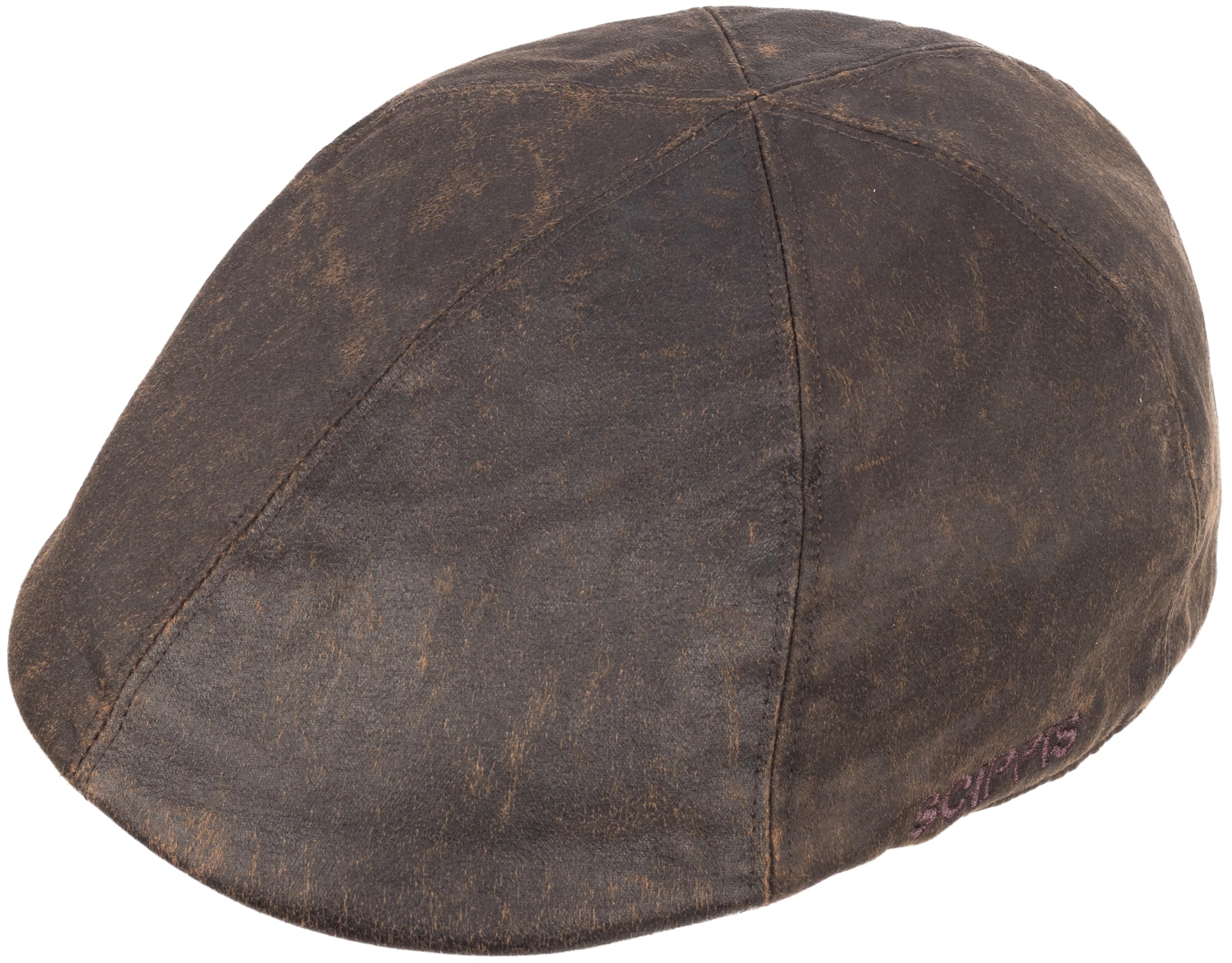 SCIPPIS Dublin Cap – Leichte Schiebermütze für Damen & Herren | Unisex Flatcap aus weichem DriTec-Stoff | Trendige & Bequeme Newsboy Cap mit elastischer Passform