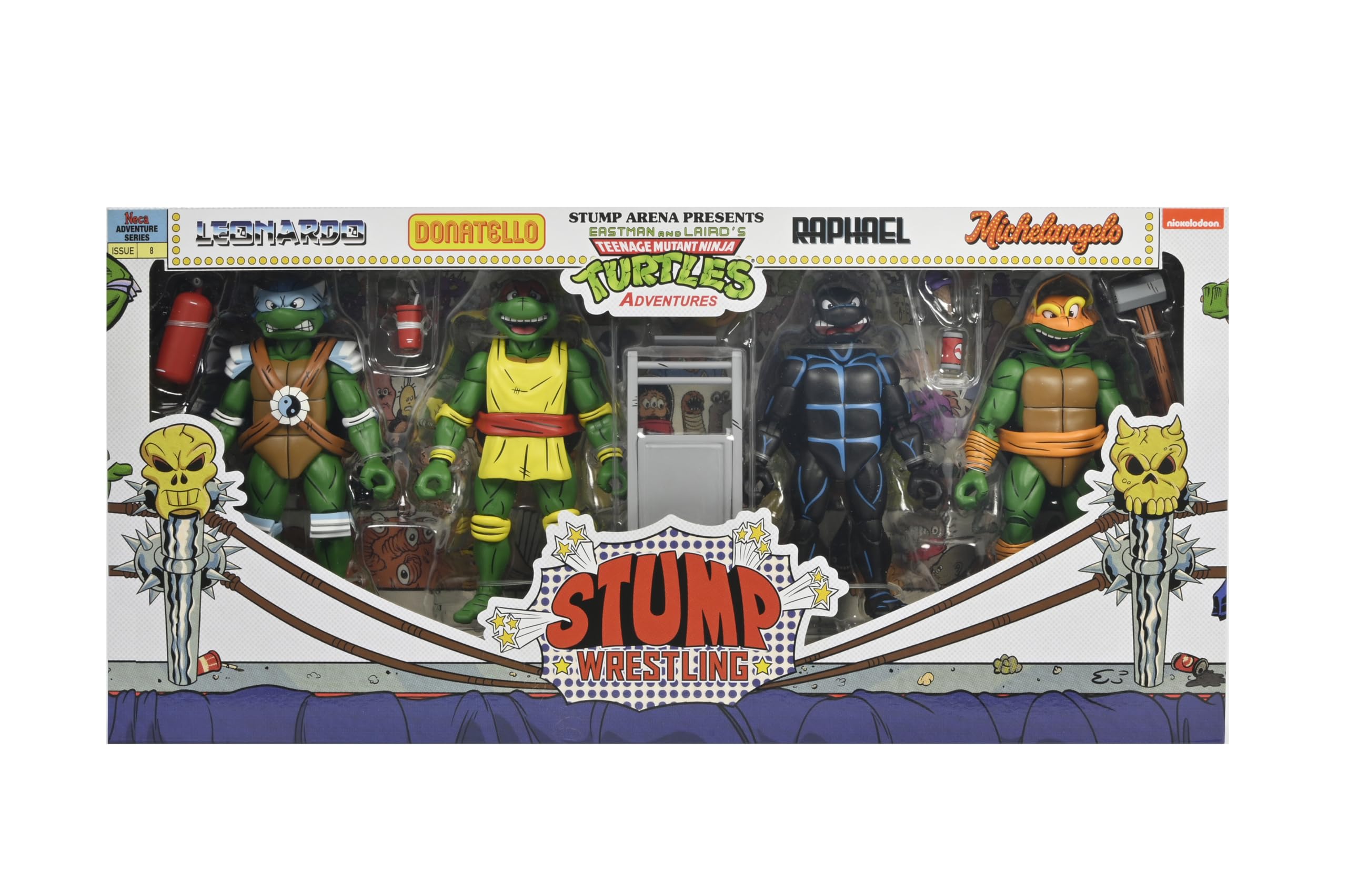 Amazon.co.jp: NECA タートルズ アクションフィギュア 7インチ Stump
