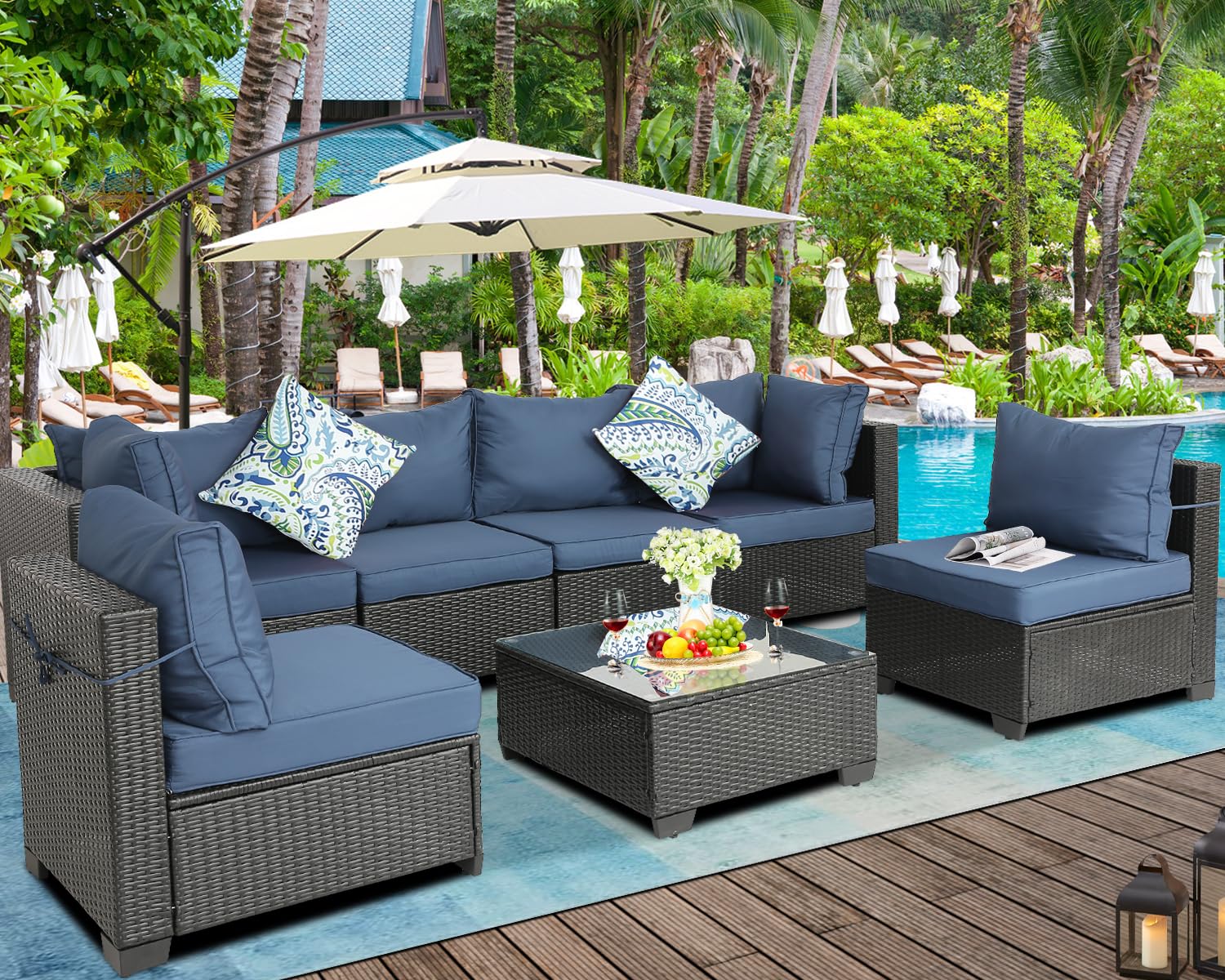 Outdoor Seating Wayfair Patio Set With Umbrella Outdoor Seating