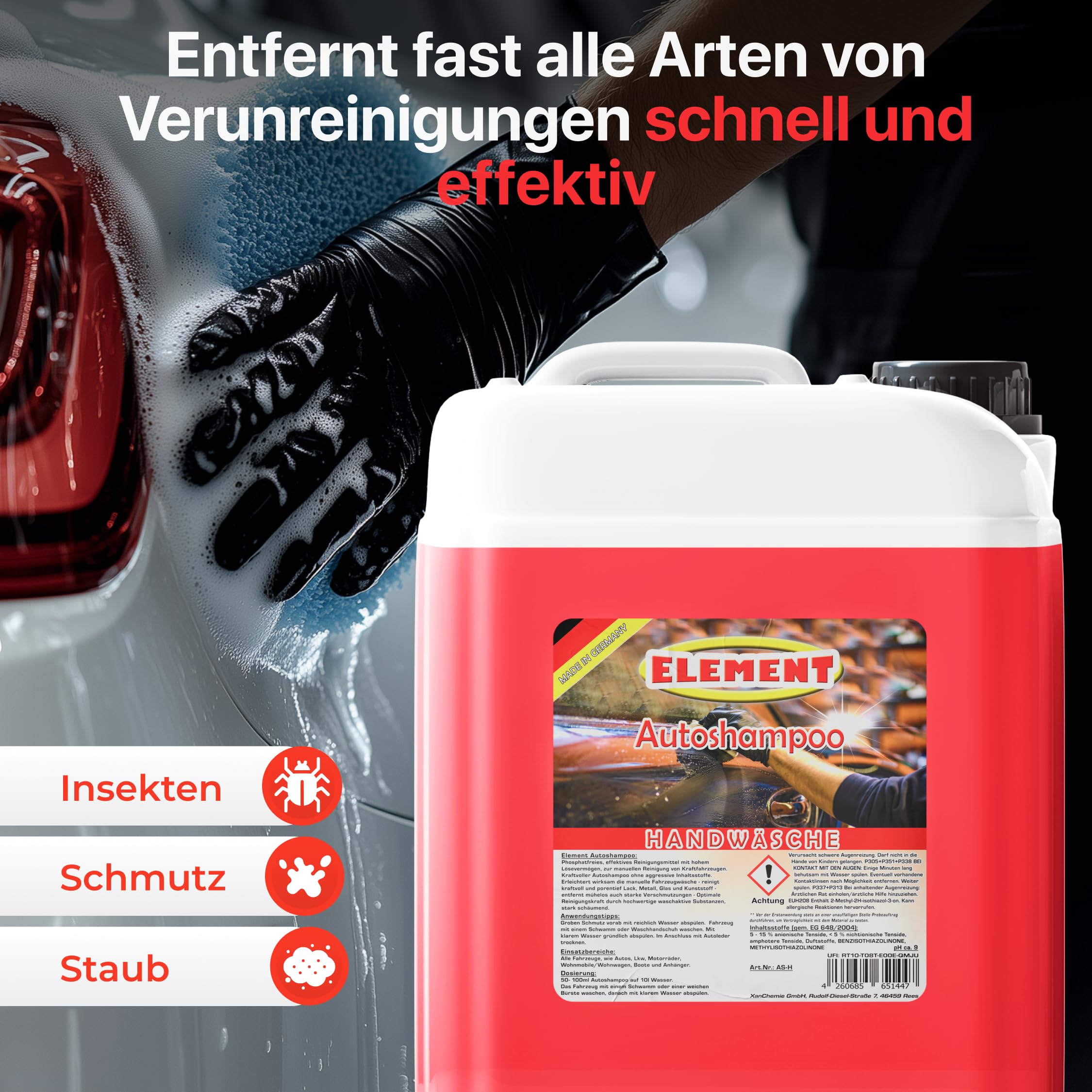 Auto Shampoo | 20 Liter | Profi Autoshampoo | Konzentrat | Autopflege | Autoschampoo | car shampoo | Autoshampoo handwäsche |