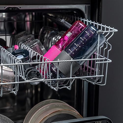 Miniatura 5 de ZWILLING Botella de agua Tritan, 24 onzas, gris