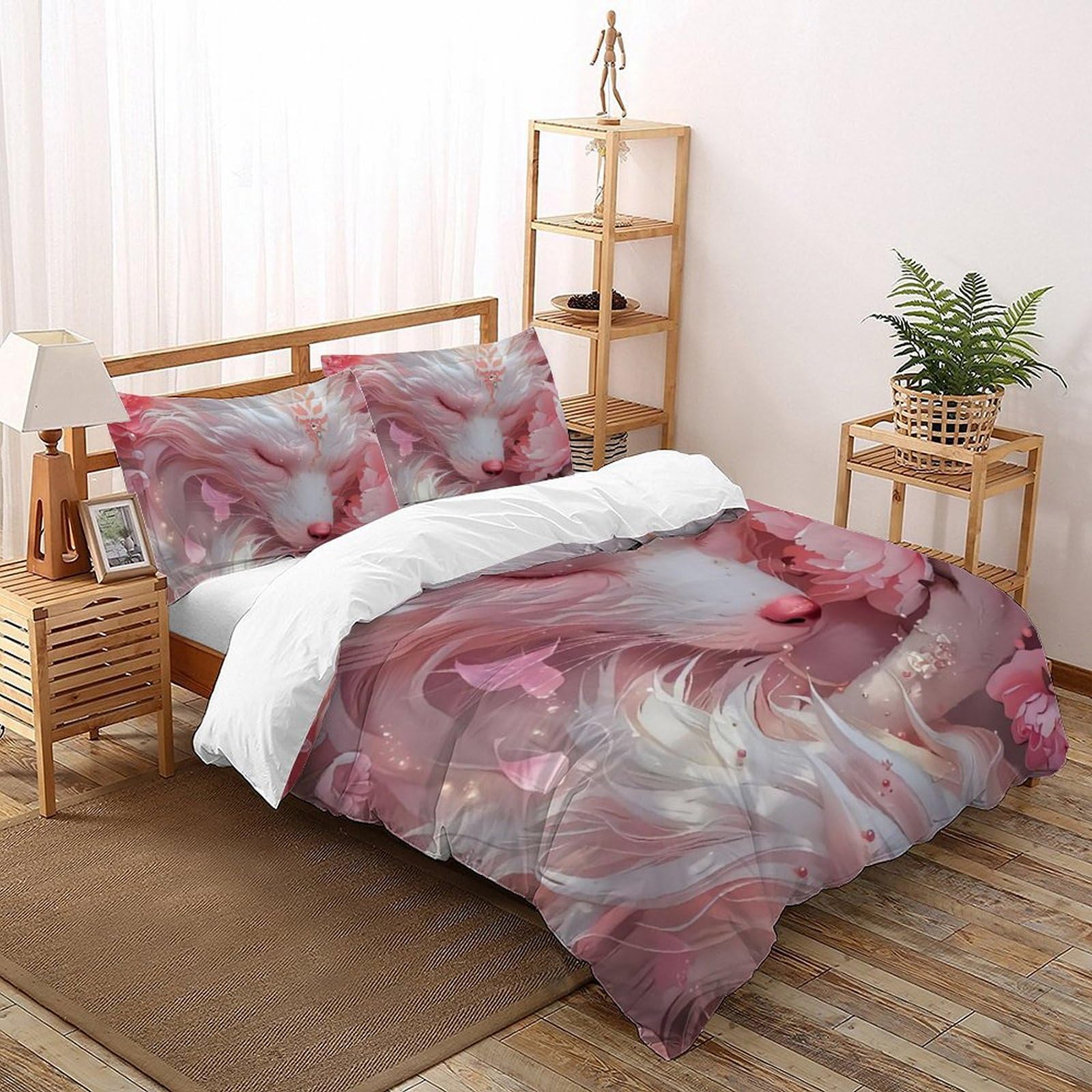 Parure de lit C'est Chouette pour une chambre d'enfant calme et cocooning