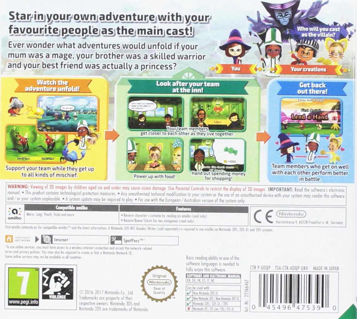Image secondaire de Miitopia (Nintendo 3DS)