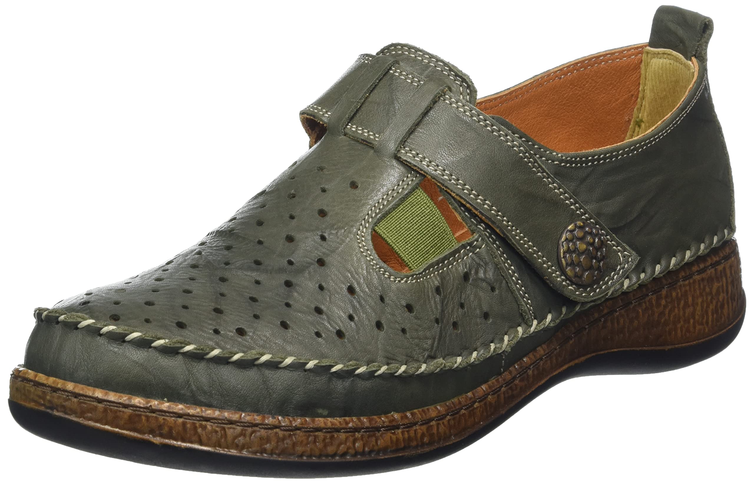 Comfortabel 940130-07, Loafer, Grün,