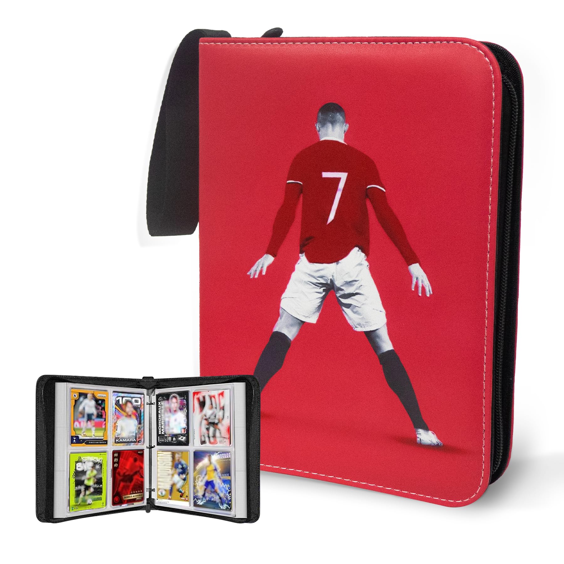Amazon.co.jp: サッカーカードバインダー 400ポケット サッカー