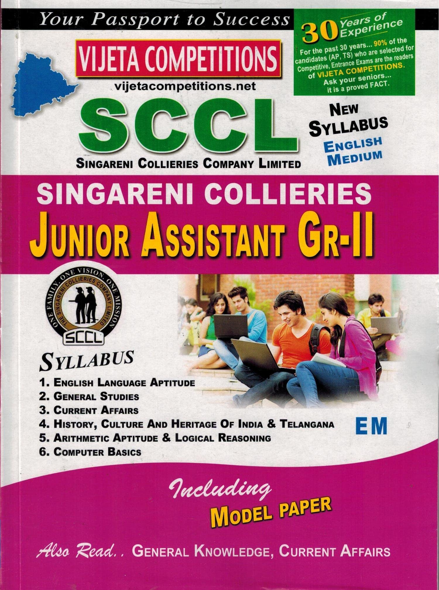Singareni Junior Assistant Grade II Special - TS SCCL [ ENGLISH MEDIUM ]