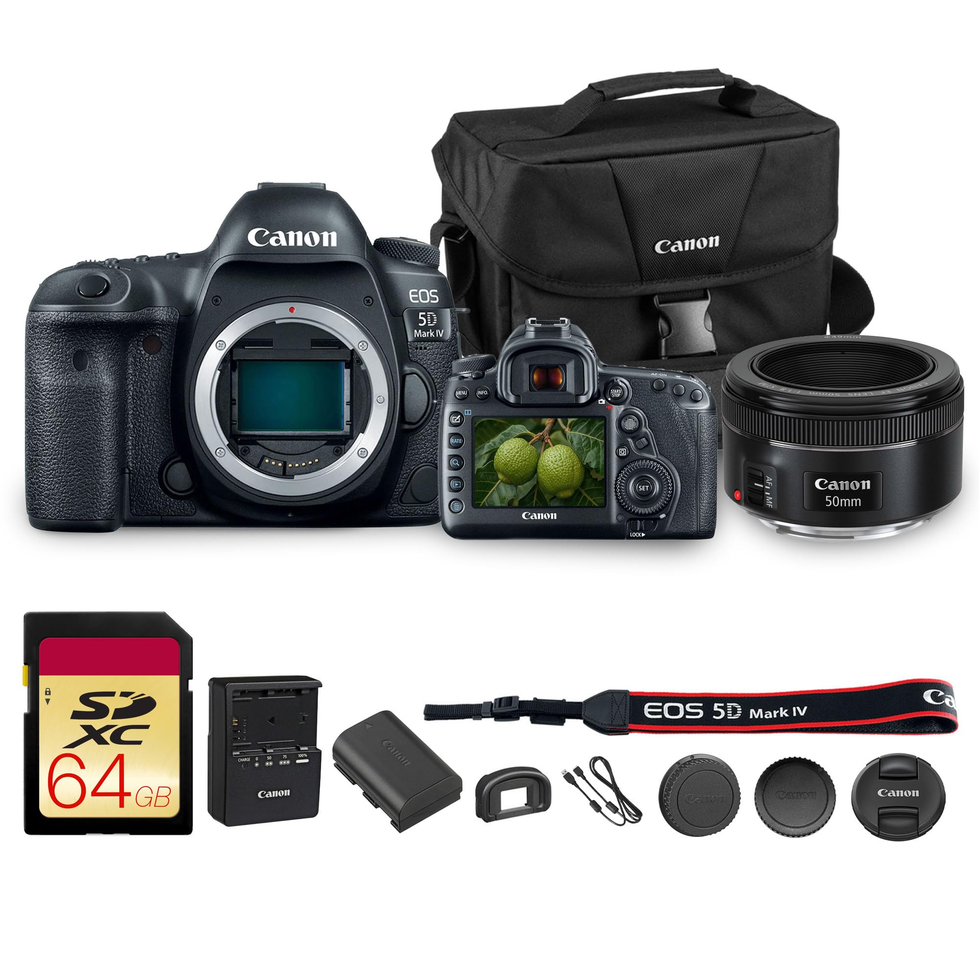 Amazon.com : Canon EOS 5D Mark IV DSLR Camera 30.4MP Full Frame