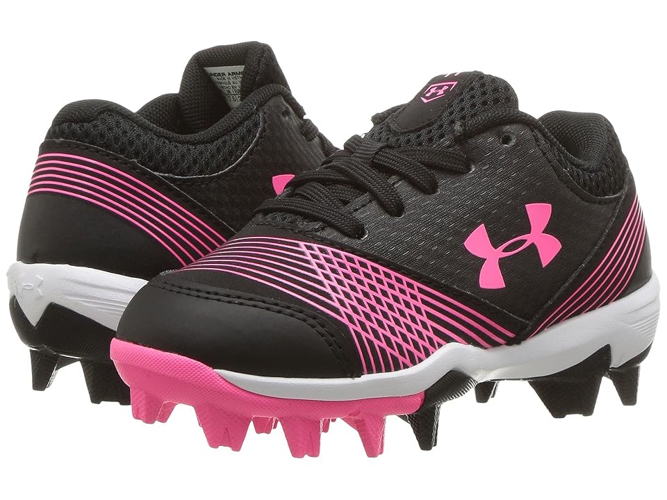 

Under Armour Kids Glyde RM Jr. Softball (Toddler/Little Kid/Big Kid) (Black/Cerise) Girls Shoes