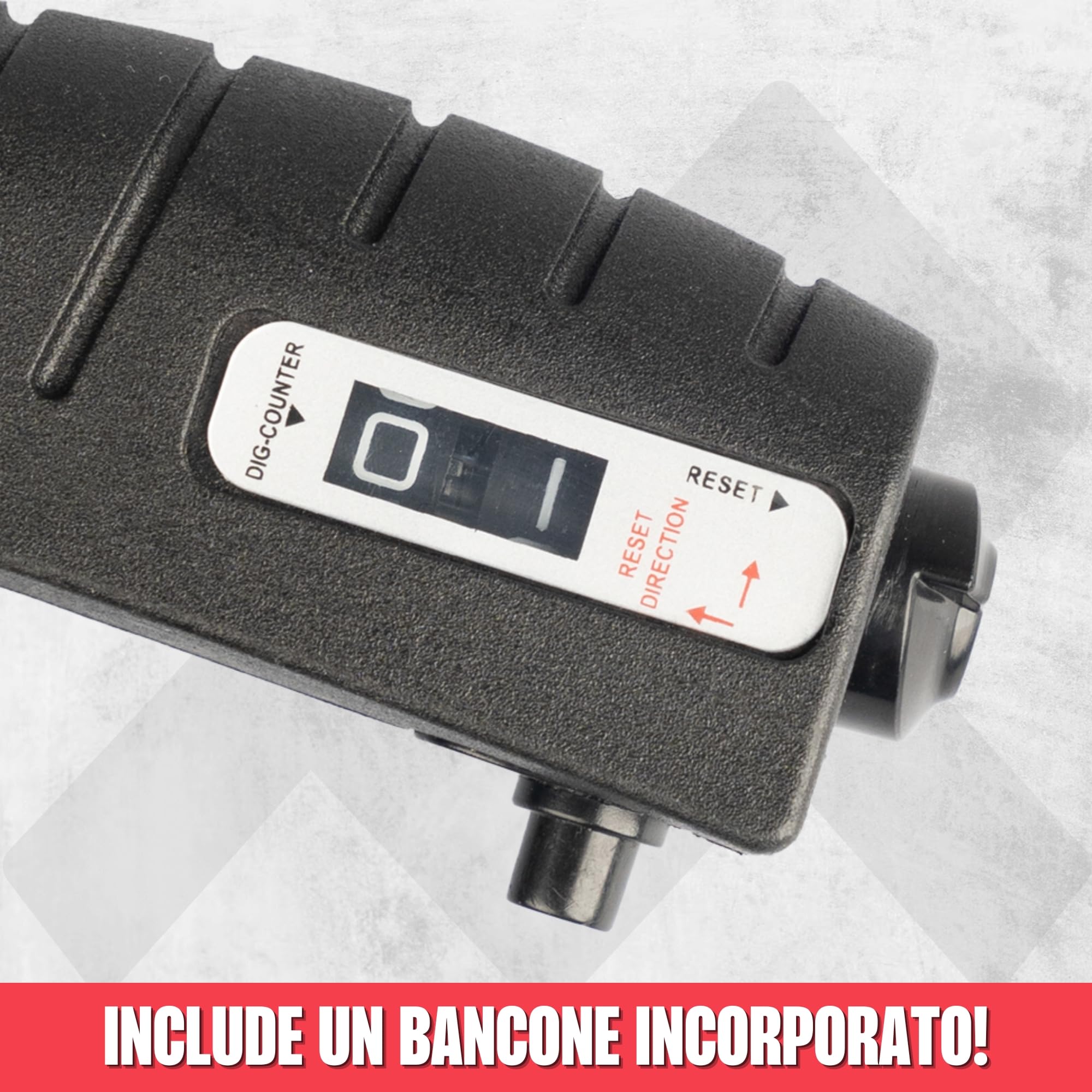MATCHU - Hand Grip con Contatore – Allenatore per la Forza della Presa Regolabile 5-165 kg – Ideale per Atleti, Fitness e Riabilitazione della Mano – Nero/Rosso