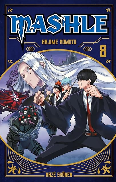 Portada de Mashle Volume 8