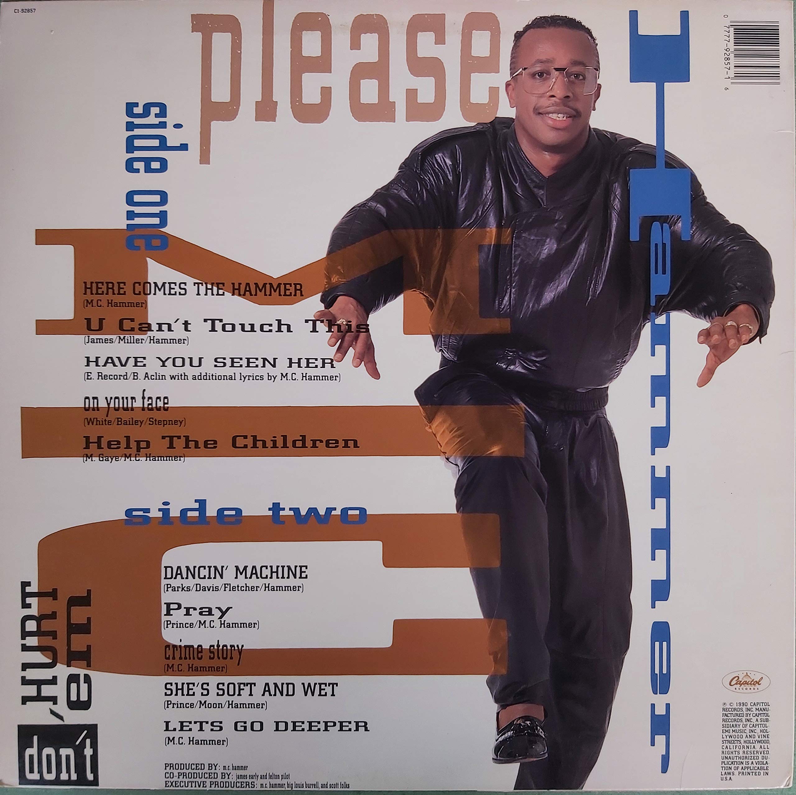 Please hammer don't hurt 'em (1990)