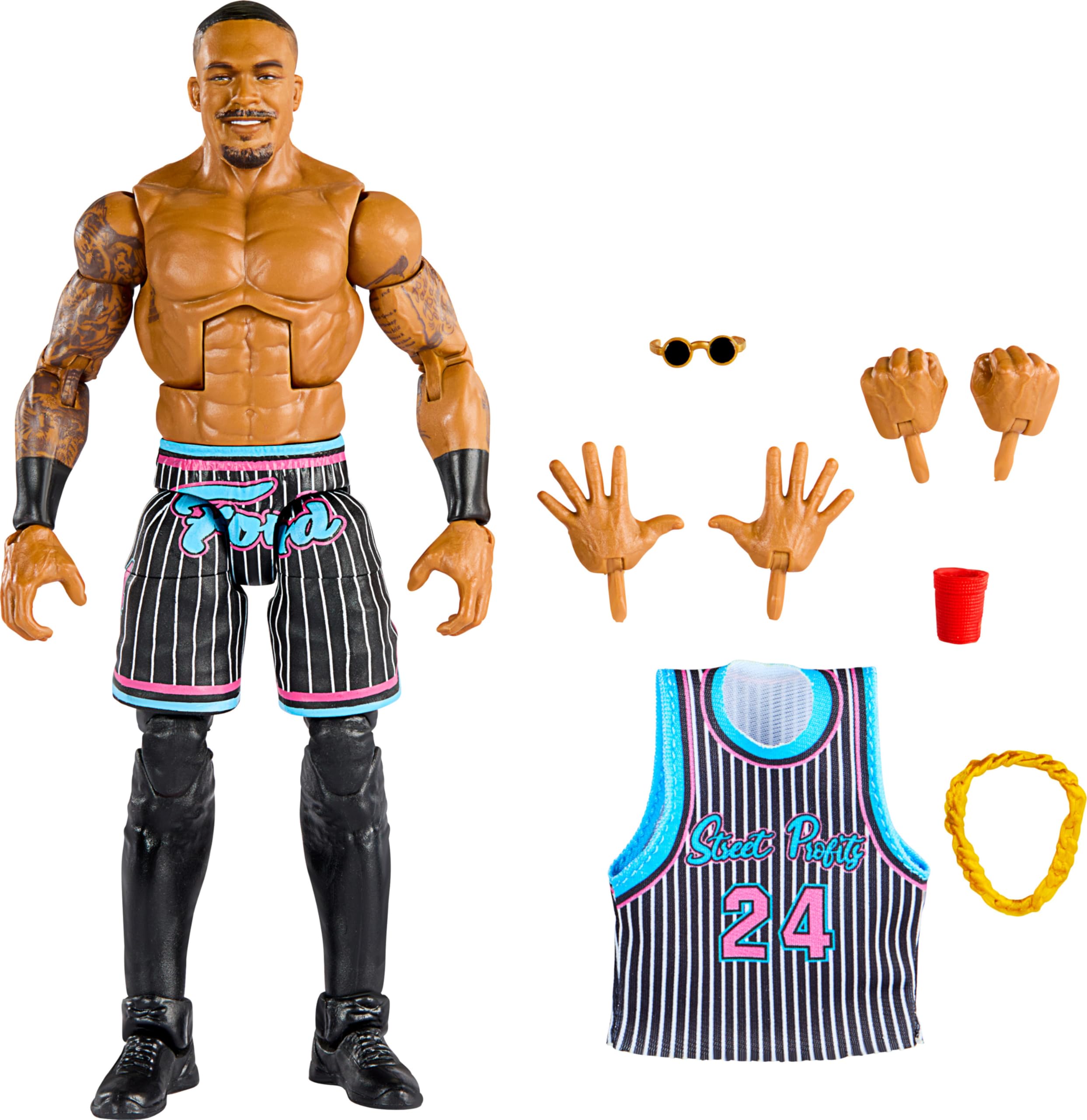 Amazon.com: Mattel WWE Montez Ford Elite Collection Action Figure