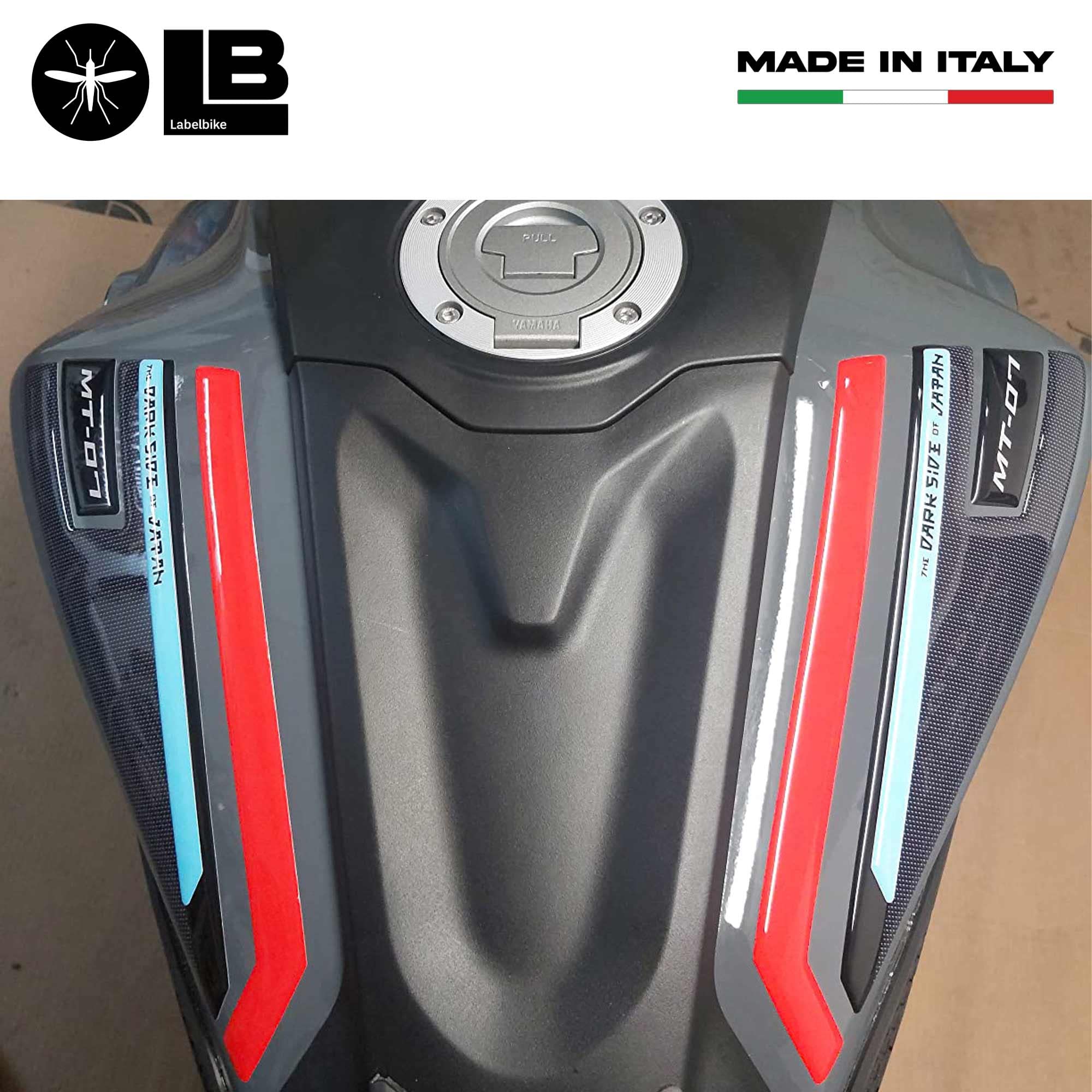 Autocollant 3D Résine Pour Plaque De Fourche Moto Guzzi V7 Stone/Special - Décoration Et Protection - Made In Italy