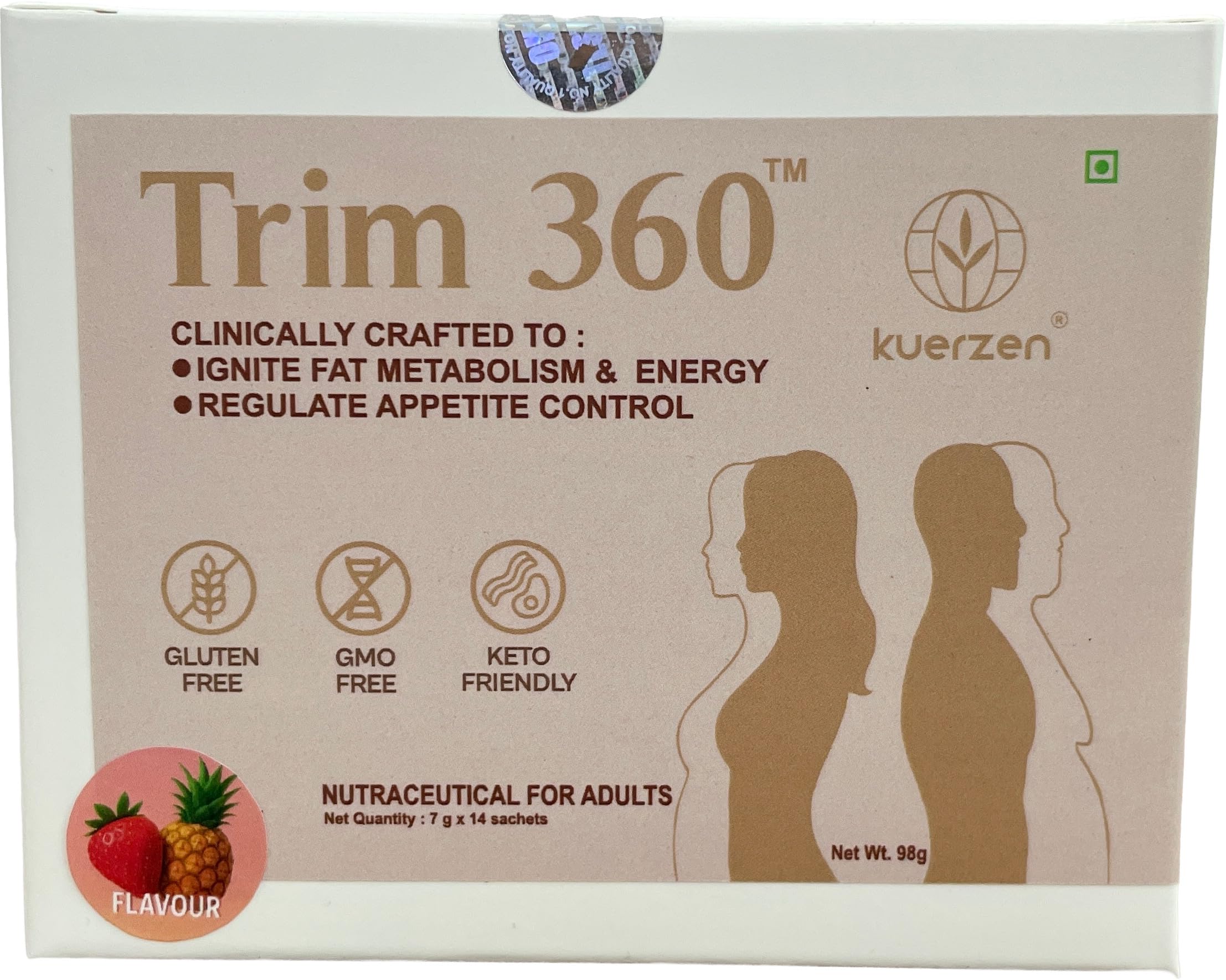 Kuerzen Trim 360: Natural Weight Loss For Women & Men, Burn Fat