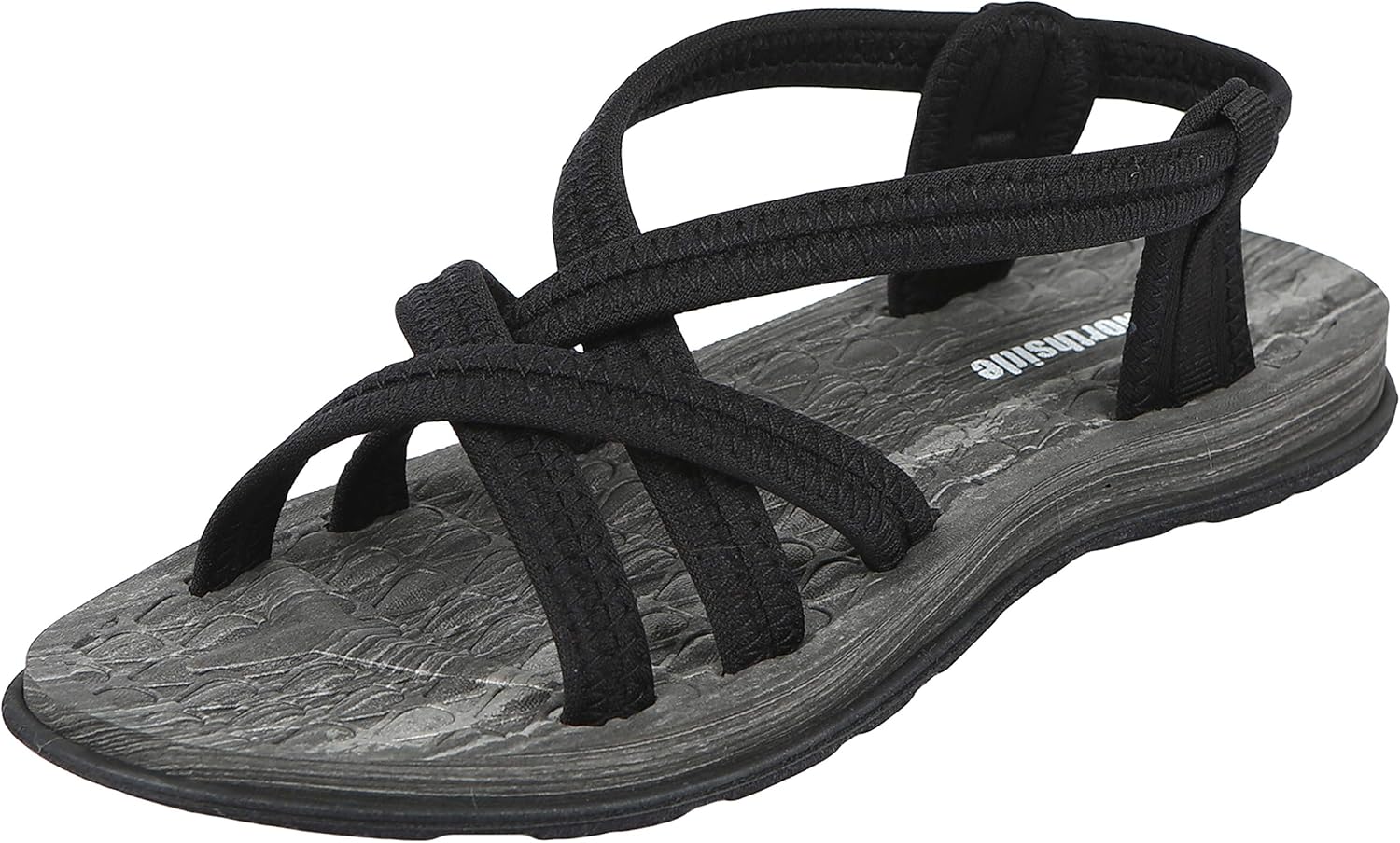 Northside Women's Mori Casual Comfort Sport Sandal, Black, 10