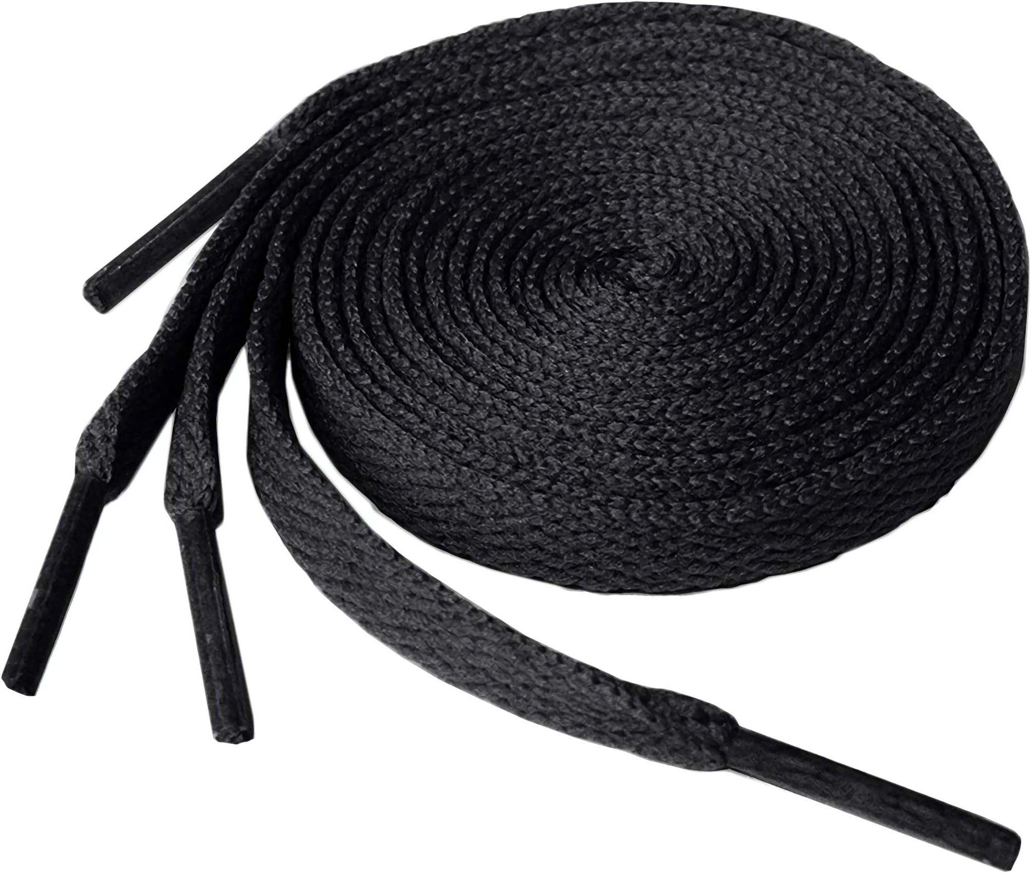 Flat Shoelaces Sneaker Shoe Lace (2 Pair) Flat Shoe String - For Canvas Sneaker Athletic Tennis Shoelace Replacements
