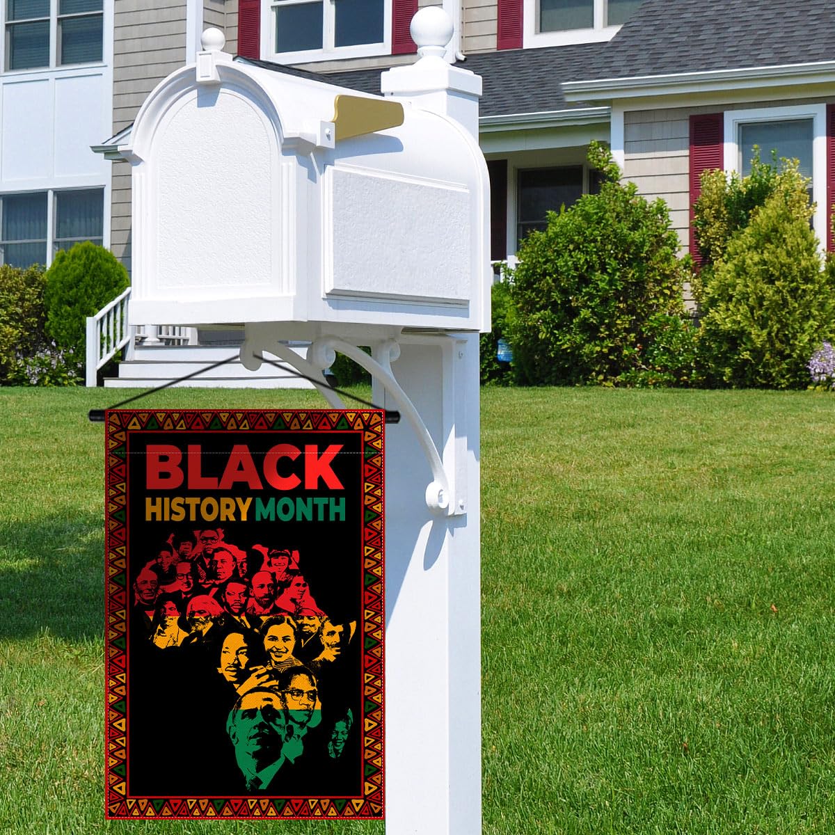 Gartenflagge Für Black History Month – Dekor Für Haus & Garten, Vorgarten Deko