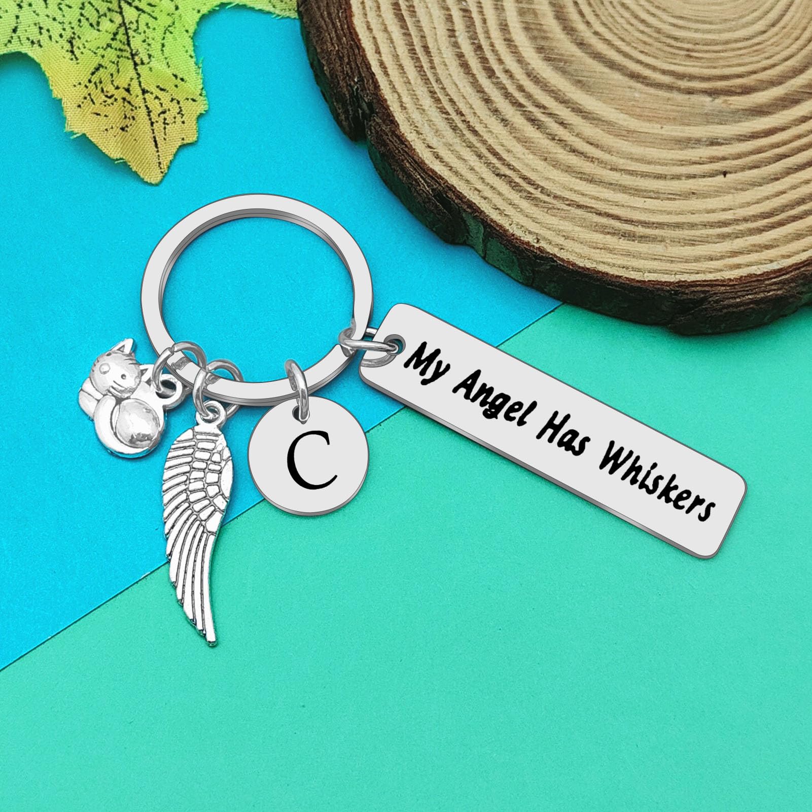 Dabihu Loss of Cat Memorial Keychain C