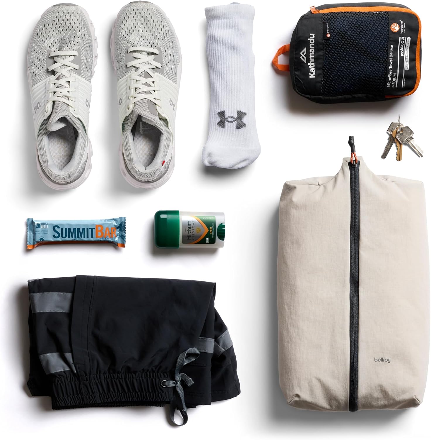 Bellroy Lite Packing Caddy 10L (Travel Organizer Packing Cube, Zip-up Storage Solution for Travel Near or far) - Ash - Image 6