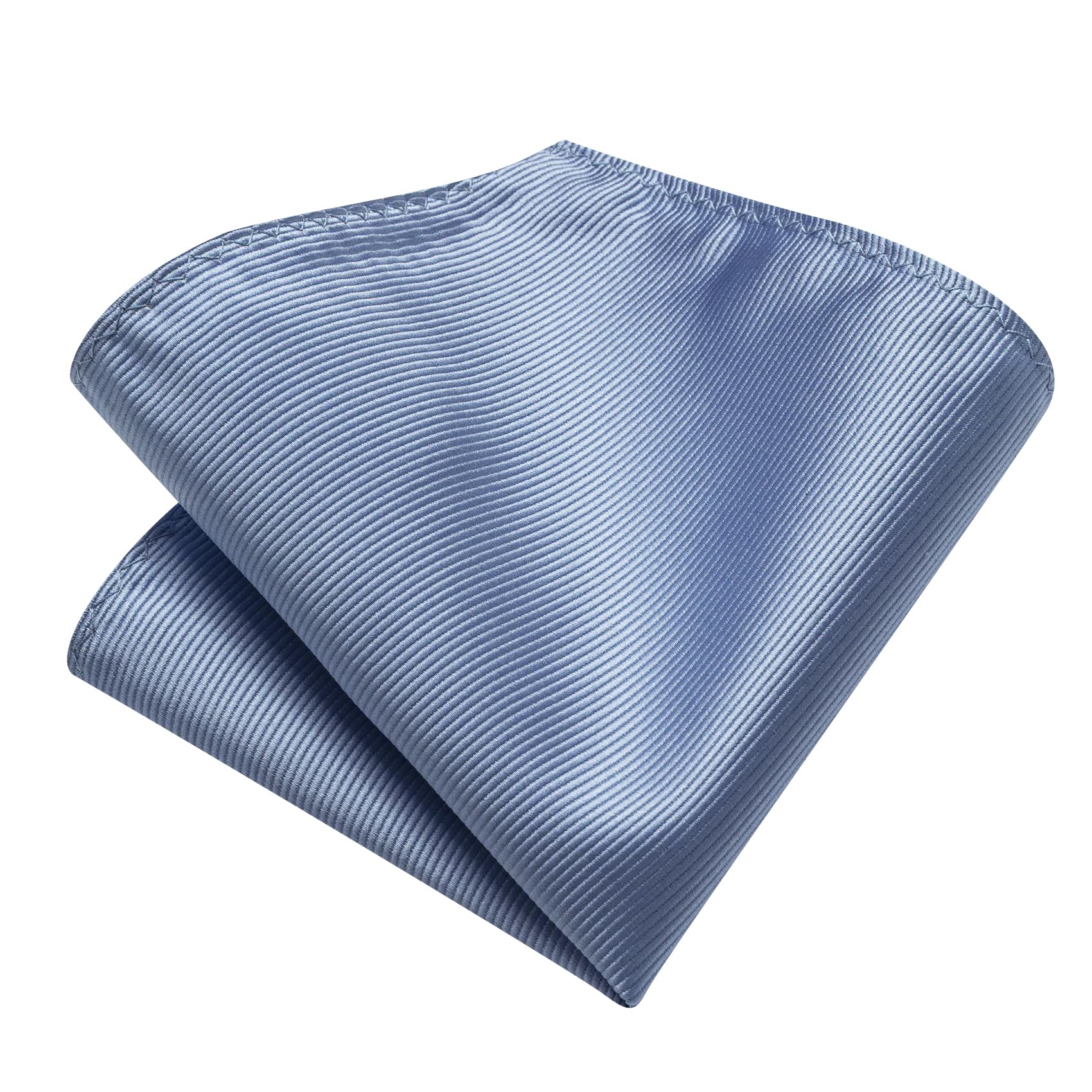 Einfarbige Krawatte für Herren, klassische gewebte Krawatte und Einstecktuch, Reversnadel, Krawattenklammer-Set für Hochzeit, Party, formelle Anlässe, 4 Stück