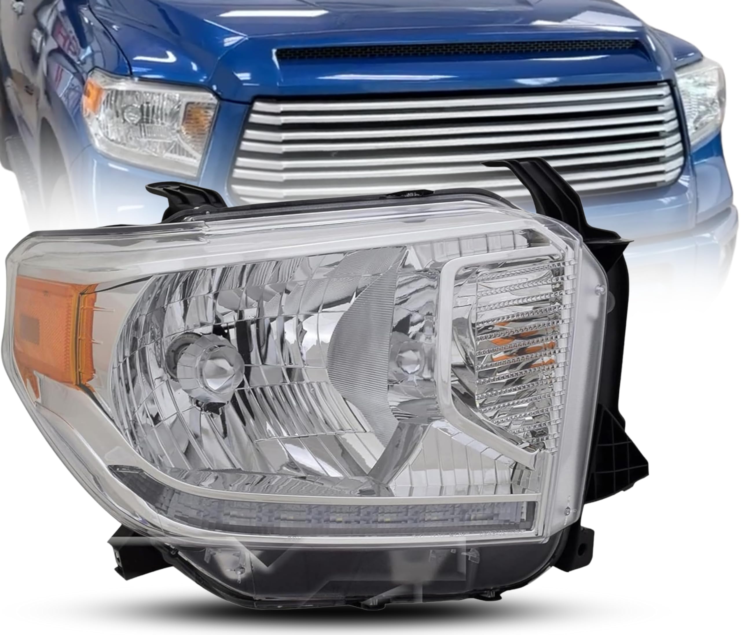 タンドラ　tundra 純正ヘッドライト　2016 1794エディション Amazon.com: Replacement For Toyota 2014 2015 2016 2017 Tundra