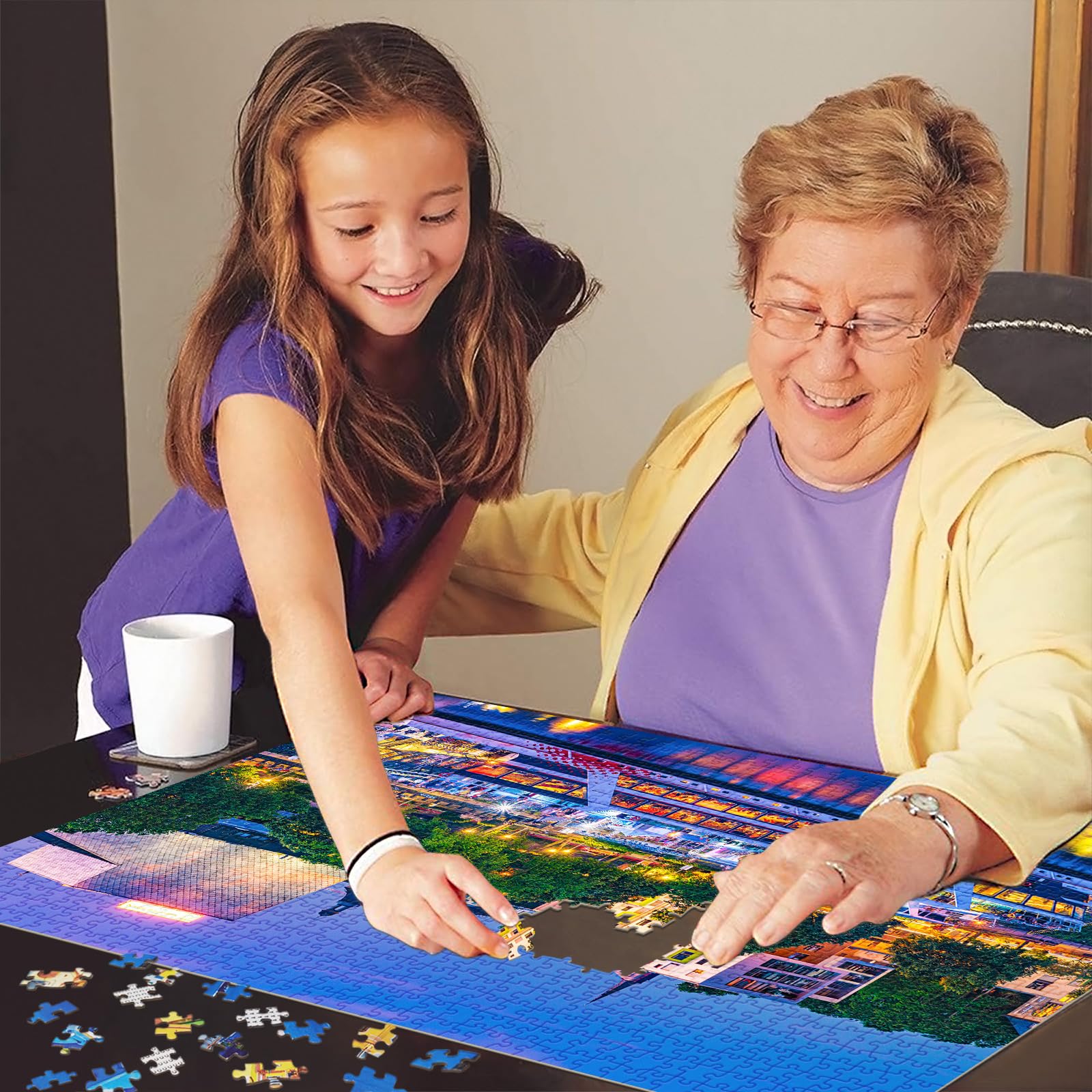 Amazon.com: TangComplete - Skyline of Bonn Puzzles for Adults 1000