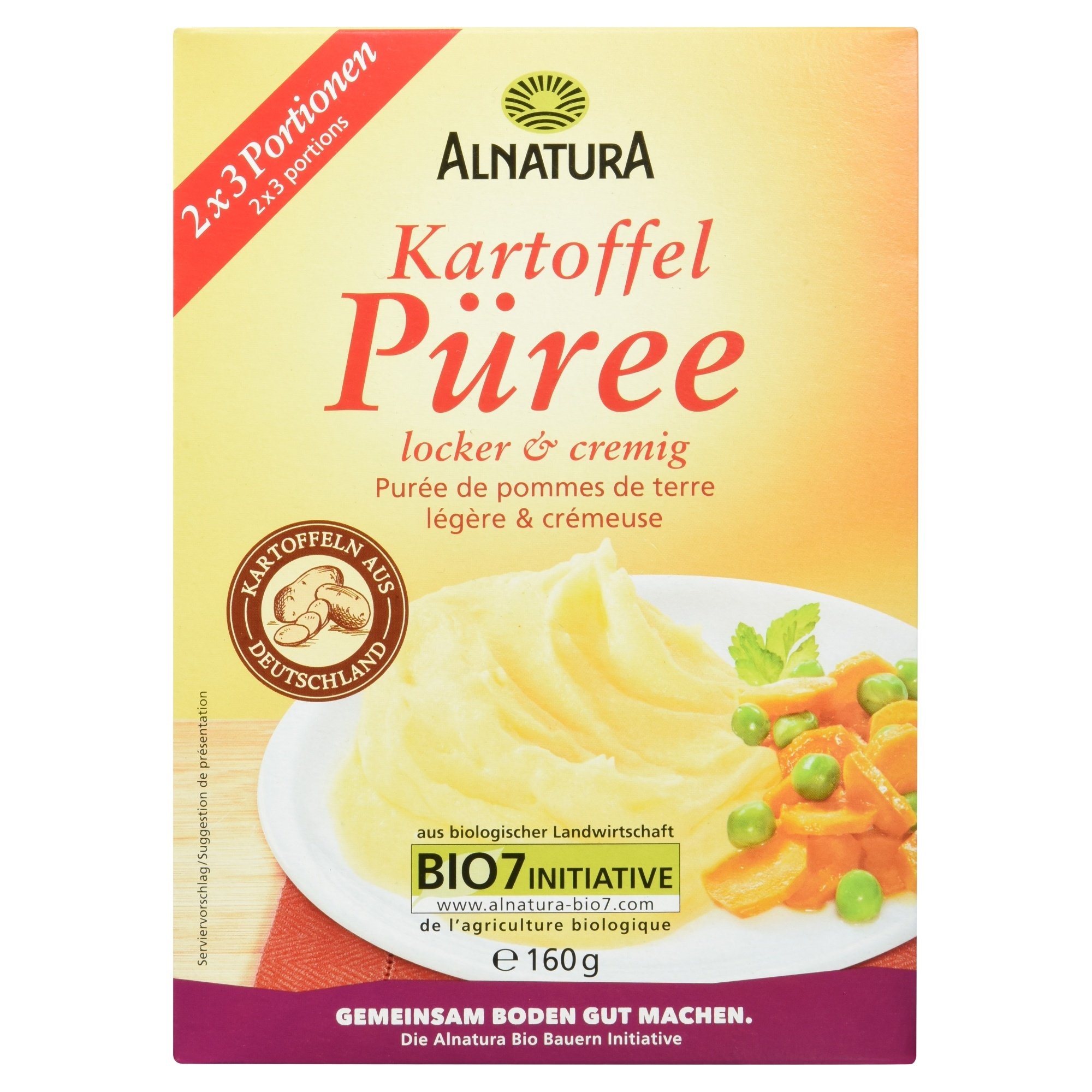 Alnatura Bio Kartoffelpüree, 160g