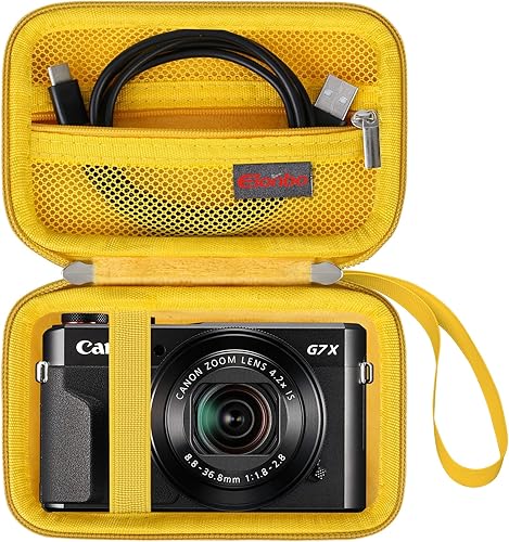 Funda de transporte para cámara de vlogging digital 4K Canon PowerShot G7 X Mark II G7 X Mark IIIG9 X mark III Digital 4K Vlogging Cámara de