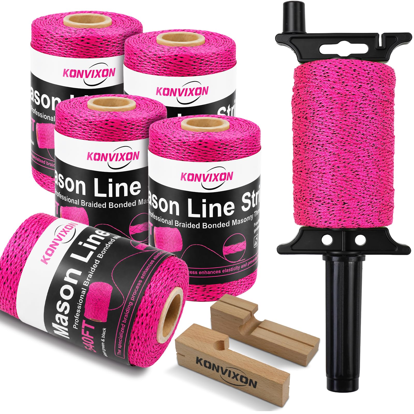 Mason String Line Set - Bricklaying & Alignment -9