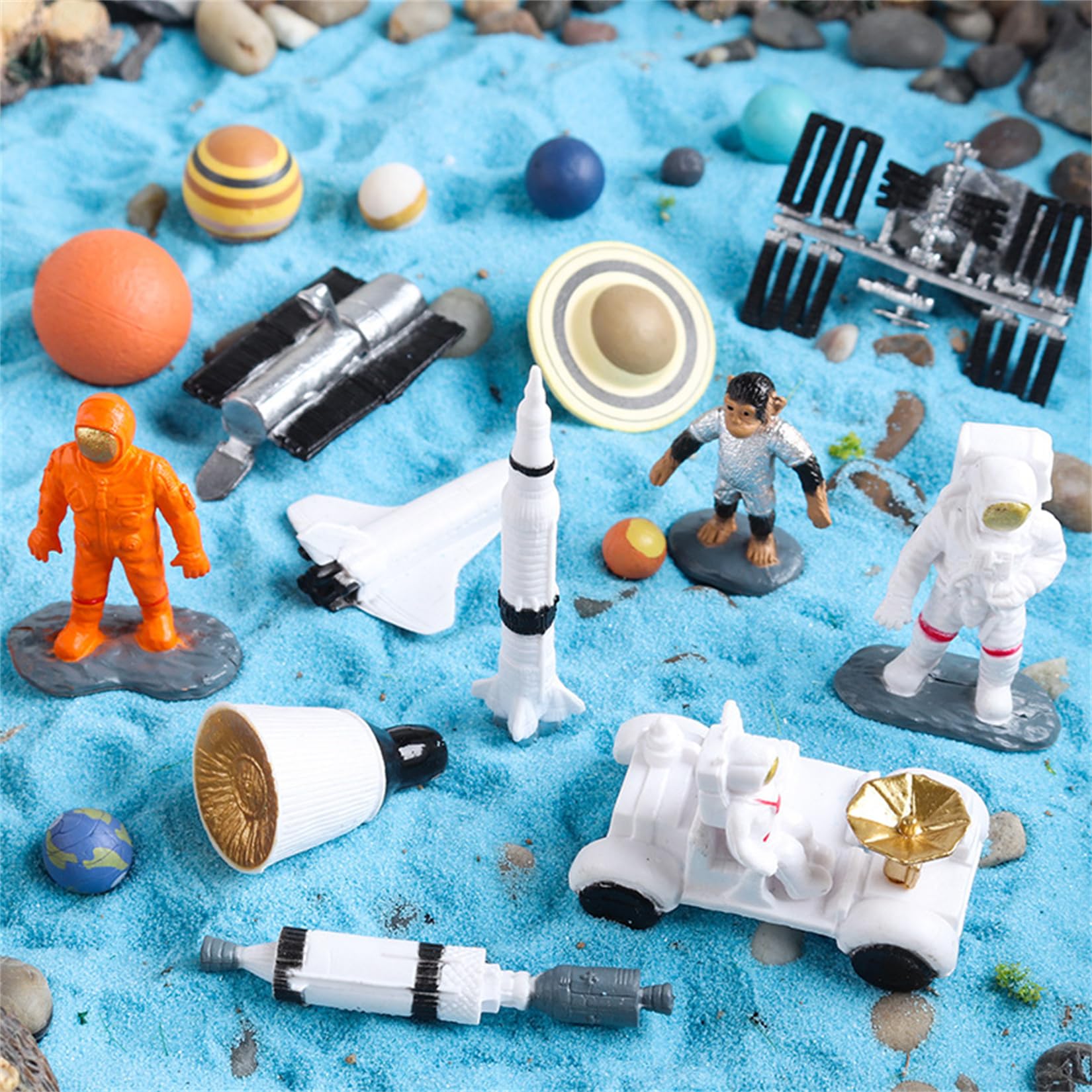 Amazon | EUHELOPA 玩具 ストレス解消 19pcs 宇宙ステーションモデル